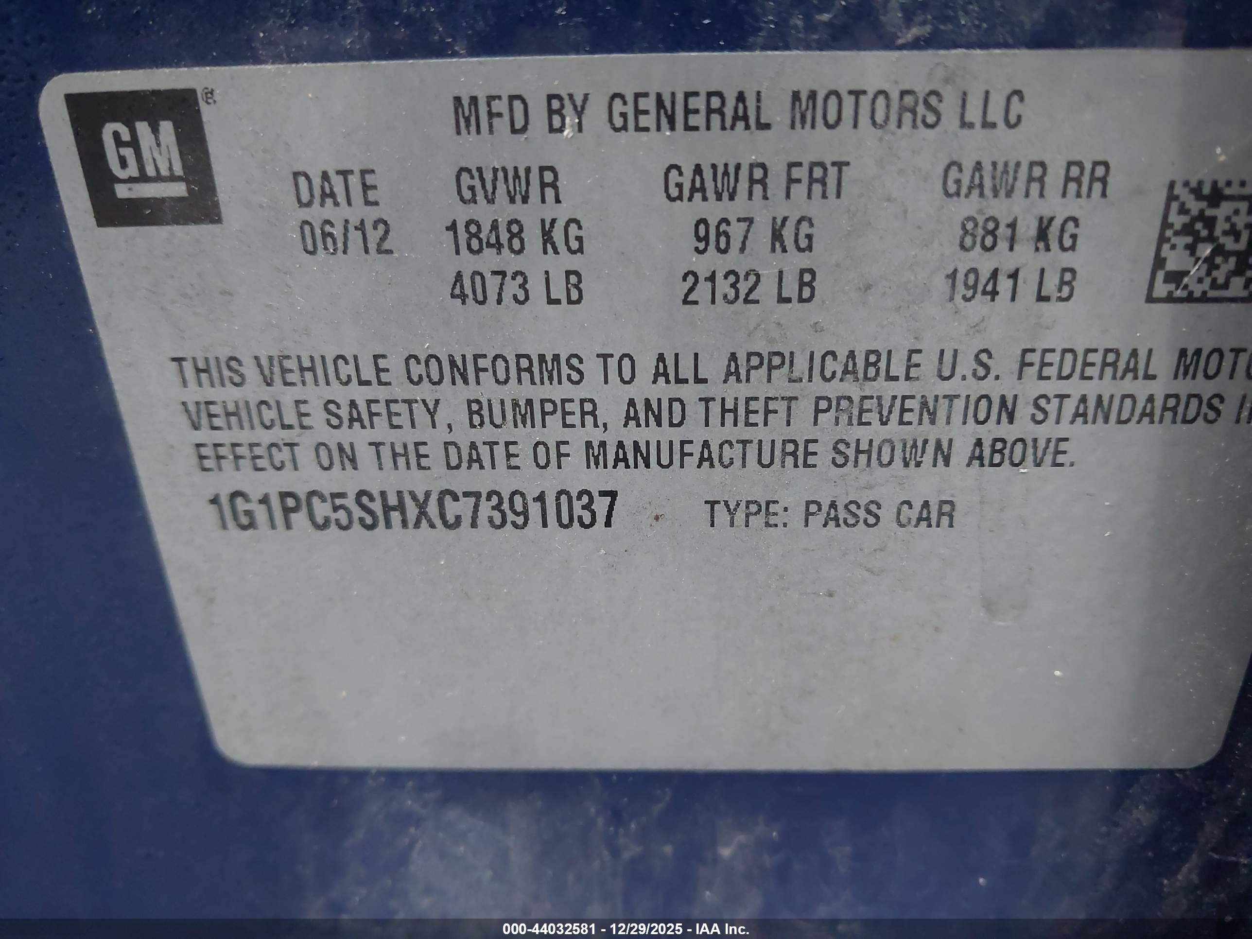 CHEVROLET CRUZE image 9