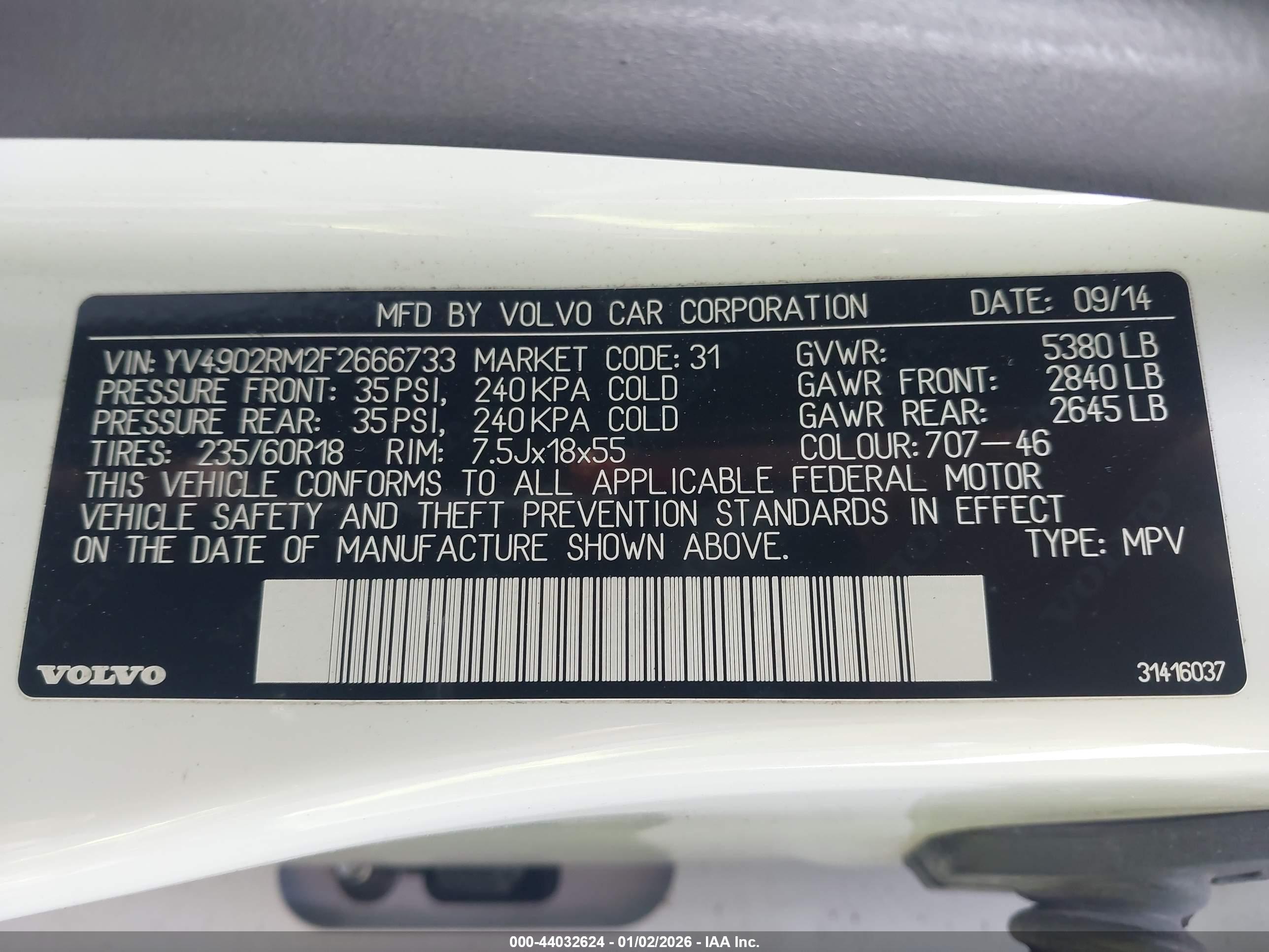 VOLVO XC60 image 9