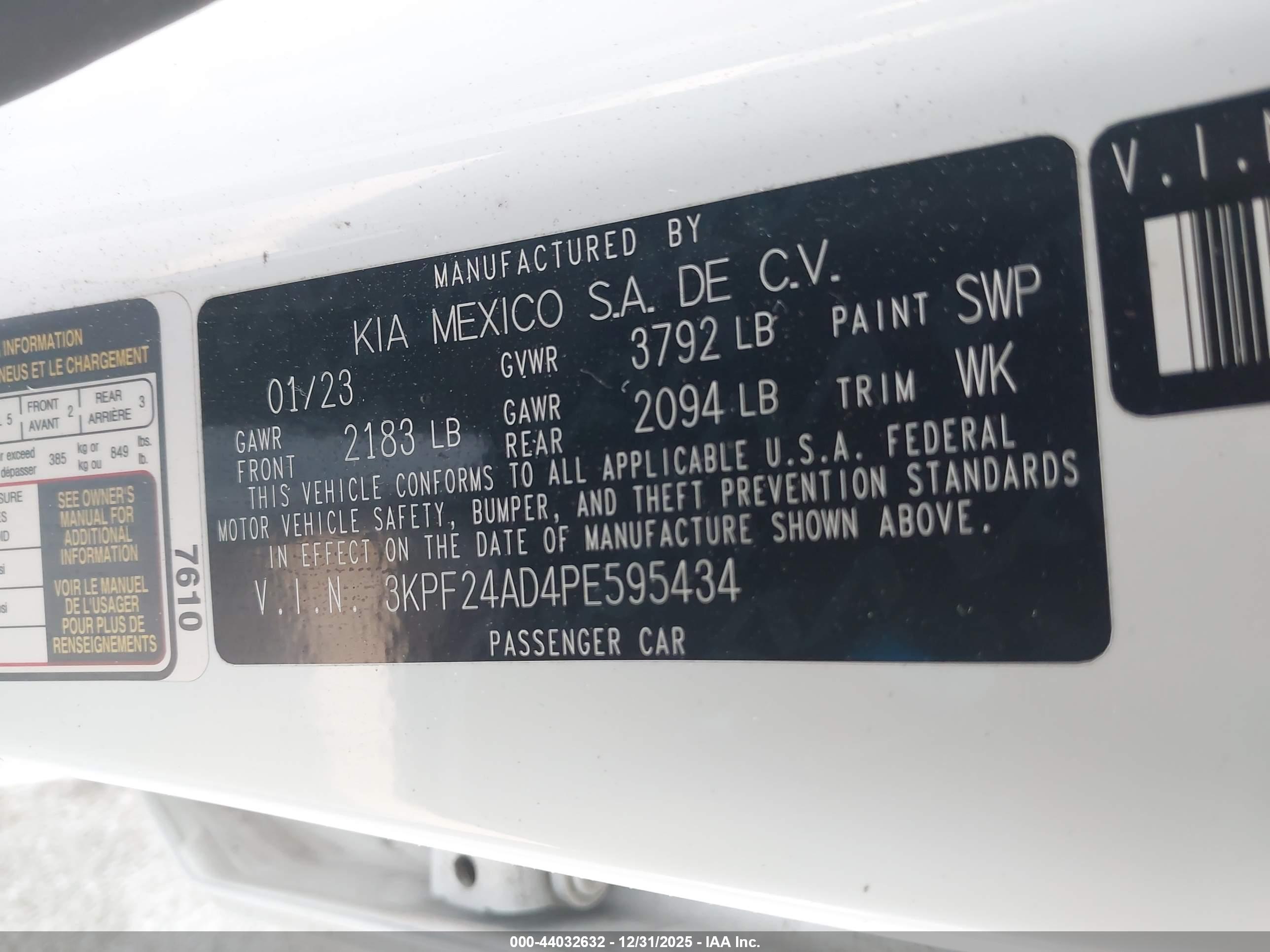 KIA FORTE image 9