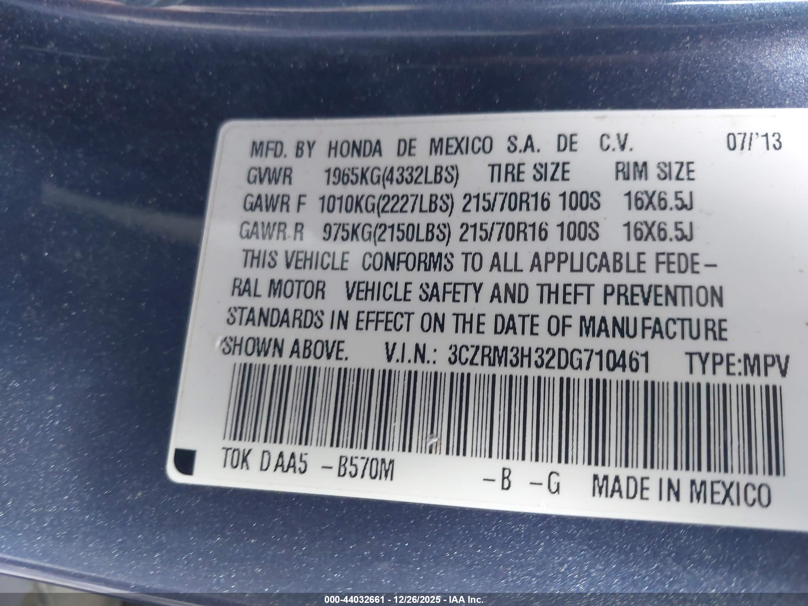 HONDA CR-V image 9