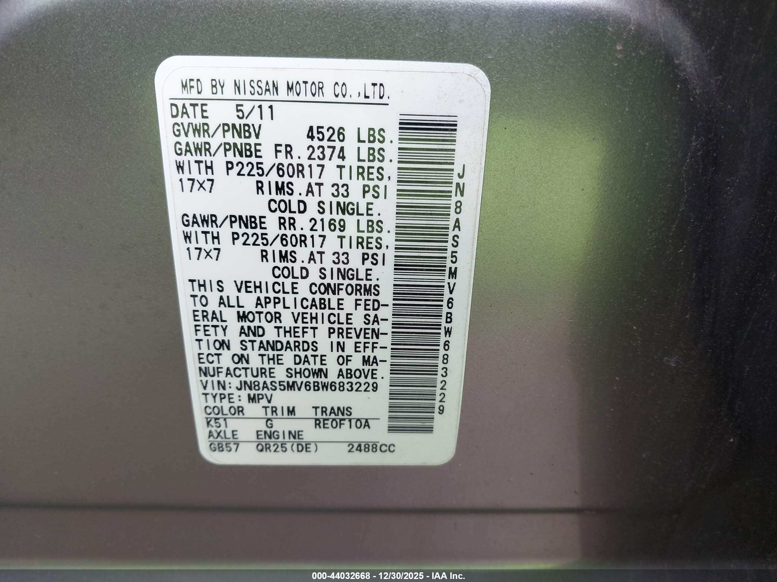 NISSAN ROGUE image 9