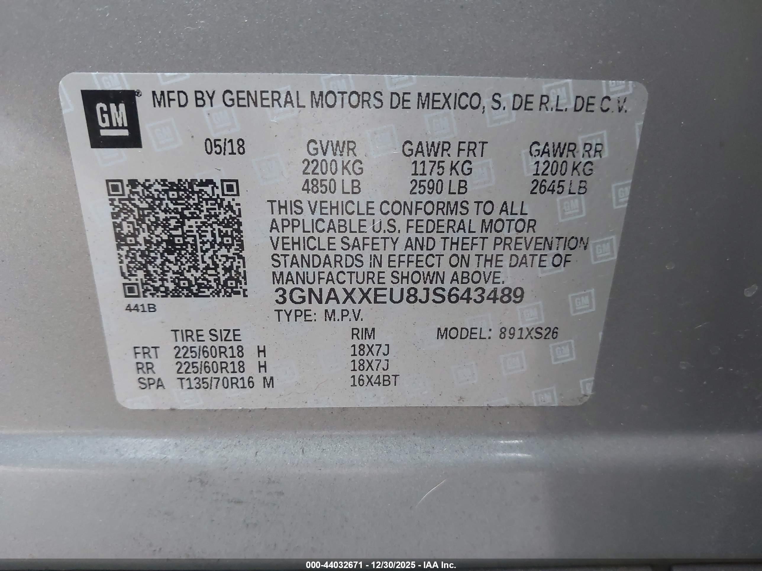CHEVROLET EQUINOX image 9