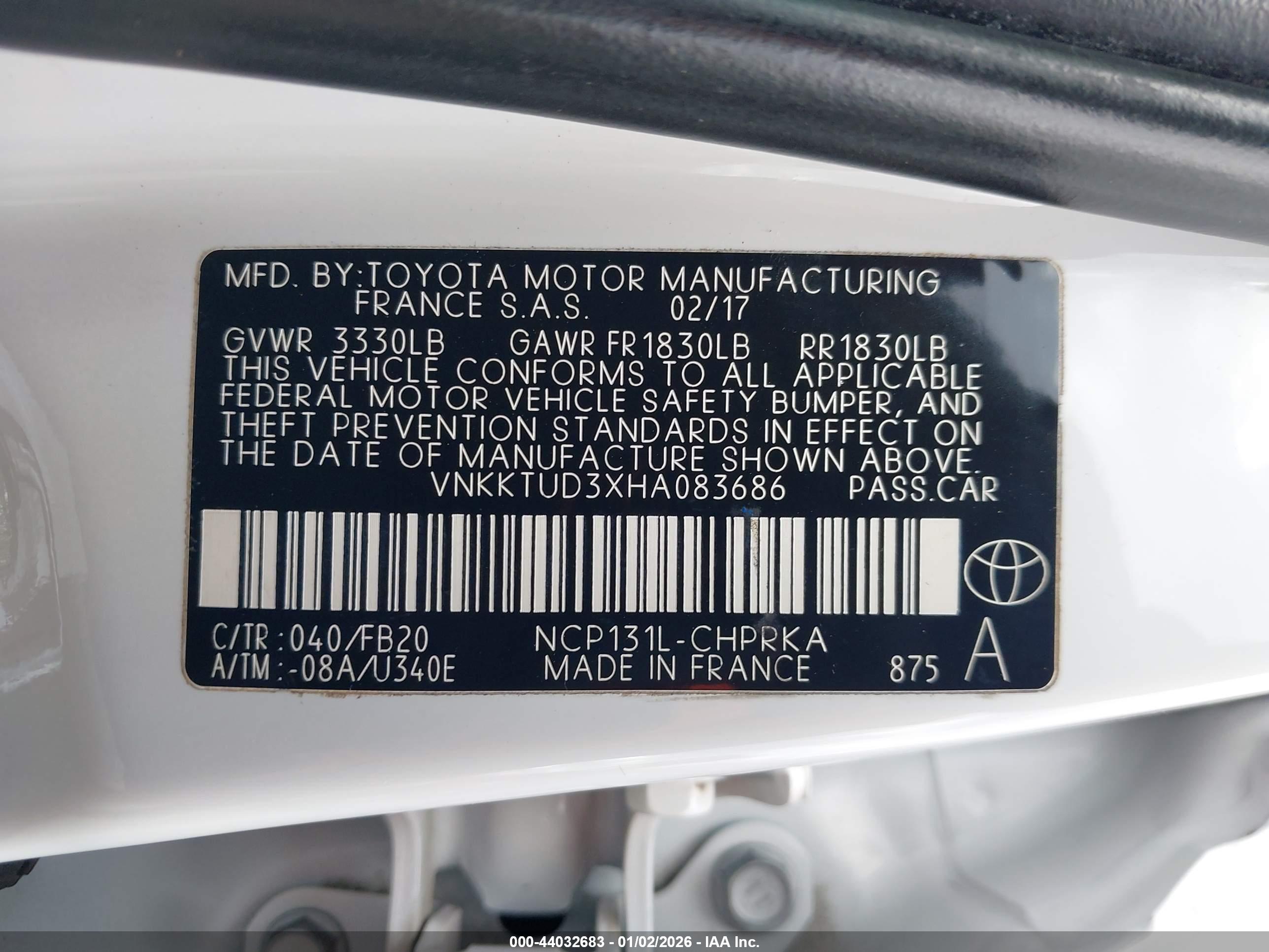 TOYOTA YARIS image 9