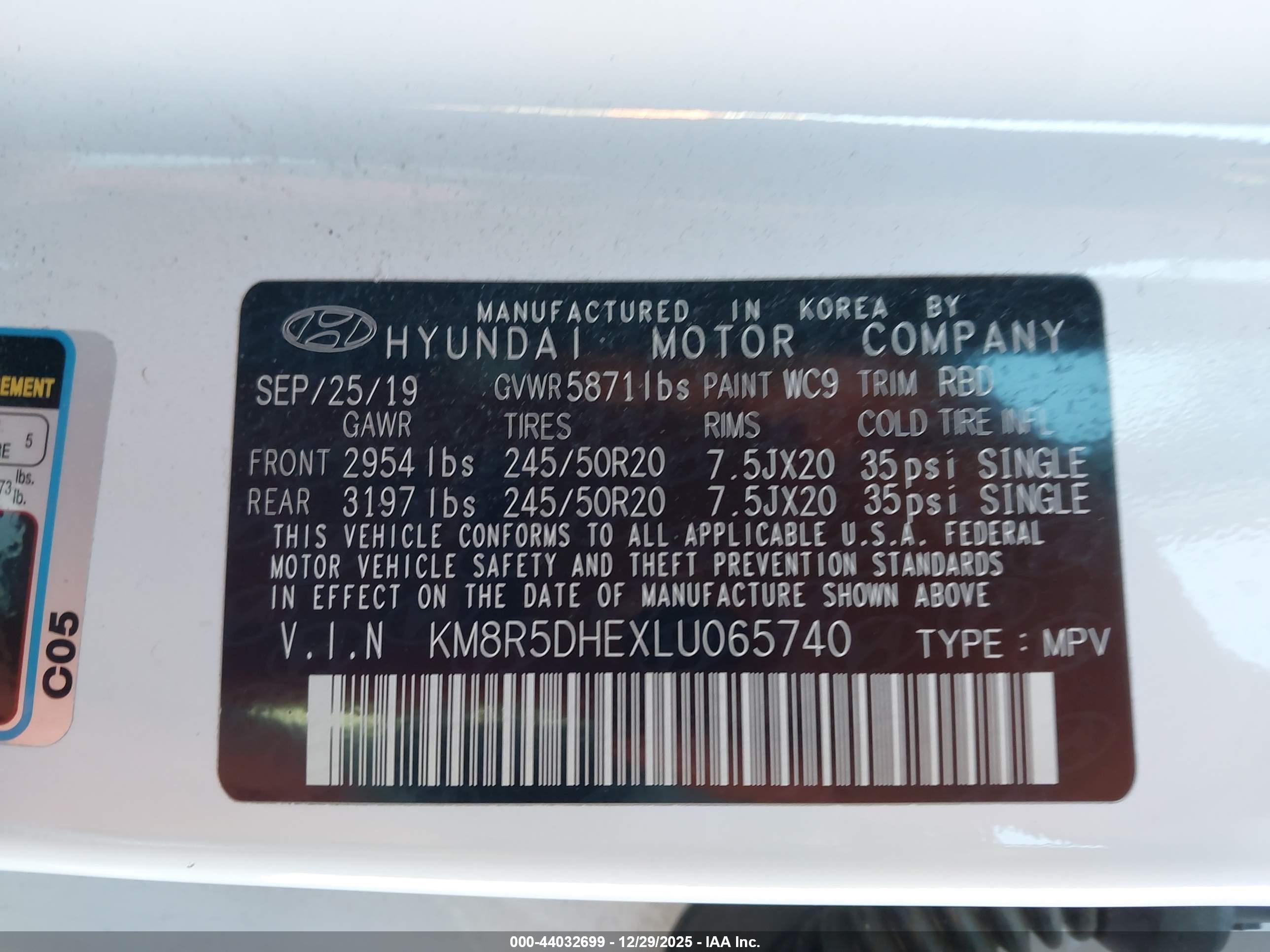 HYUNDAI PALISADE image 9