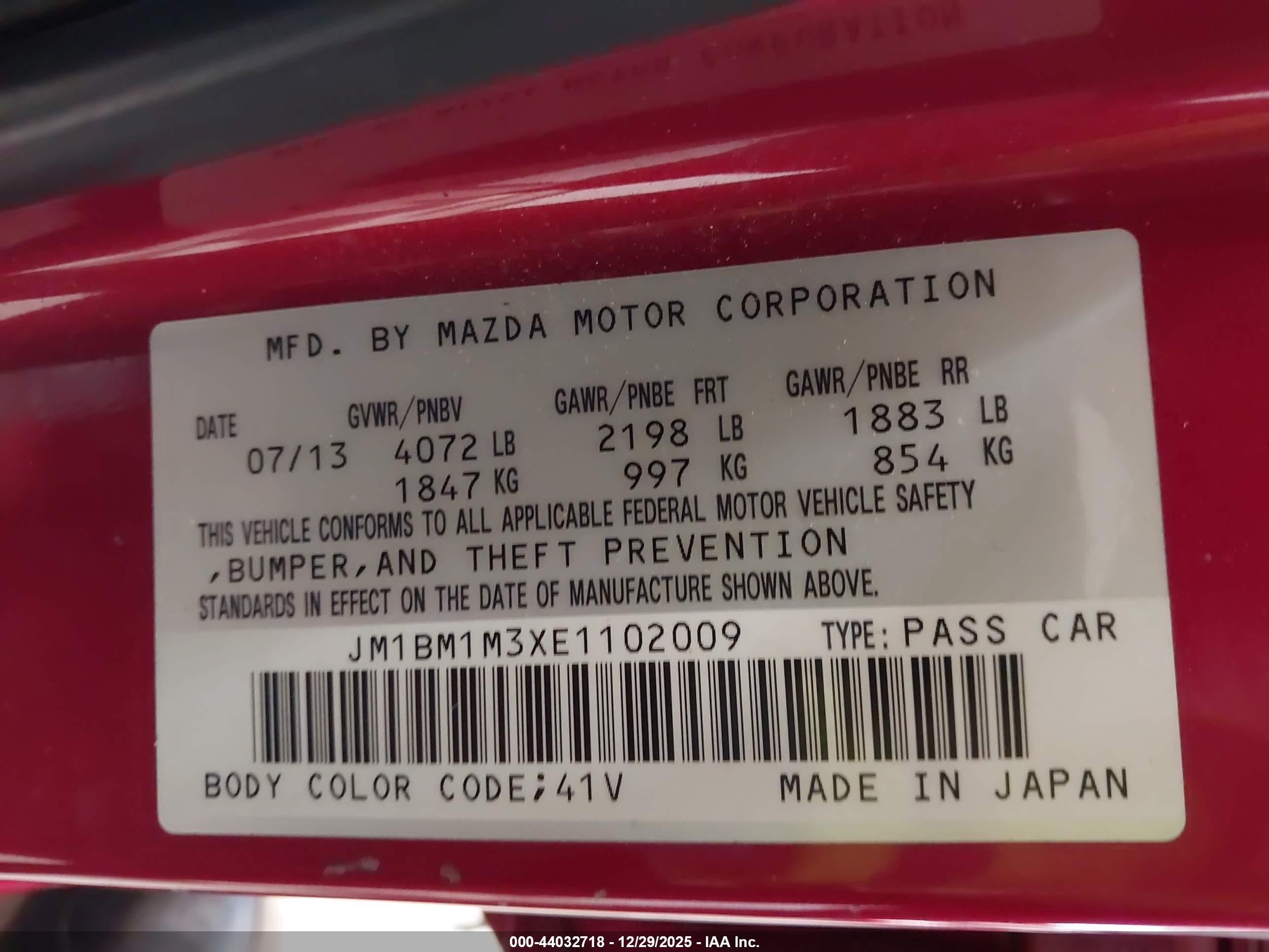 MAZDA MAZDA3 image 9