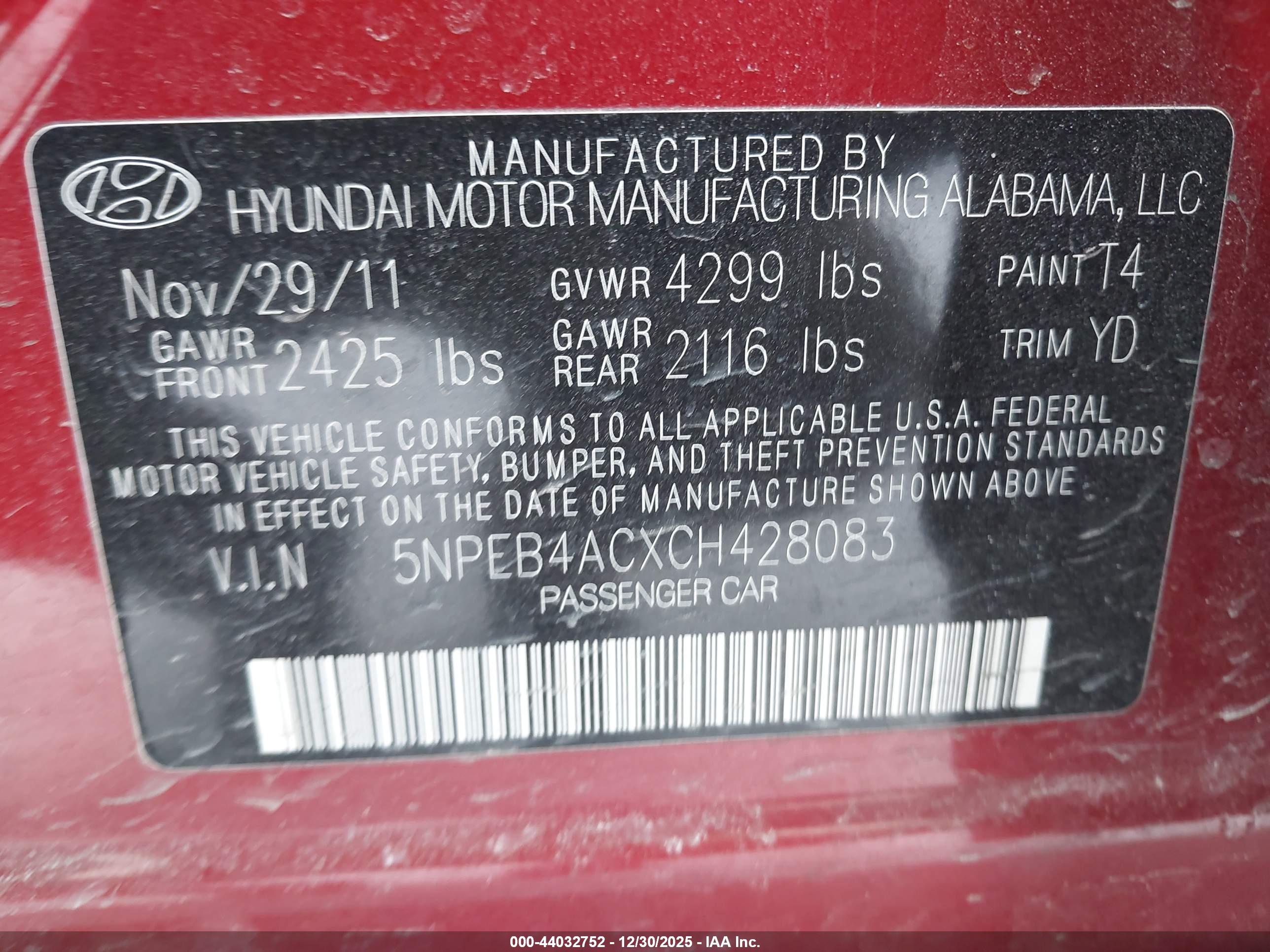 HYUNDAI SONATA image 9
