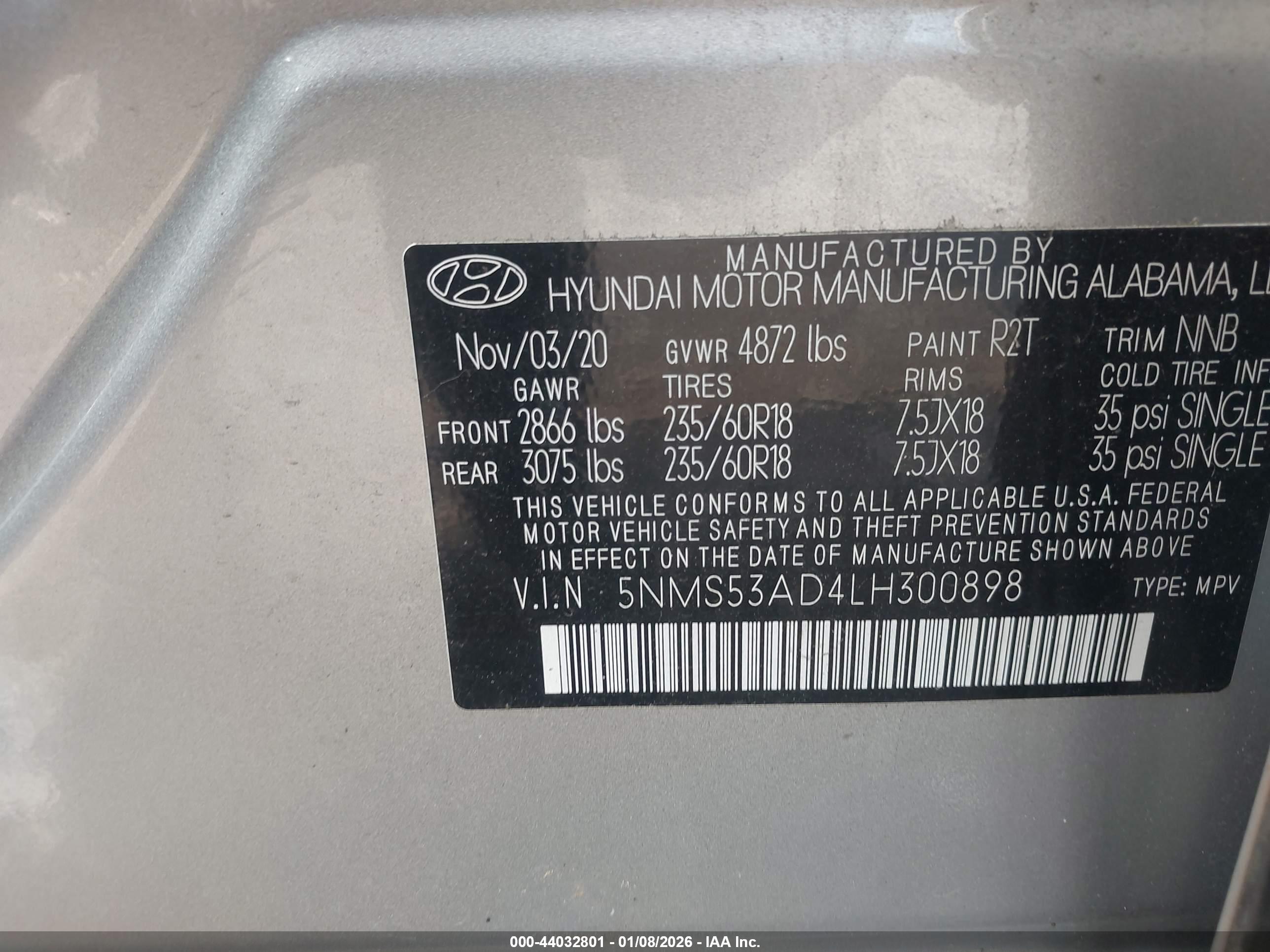 HYUNDAI SANTA image 9