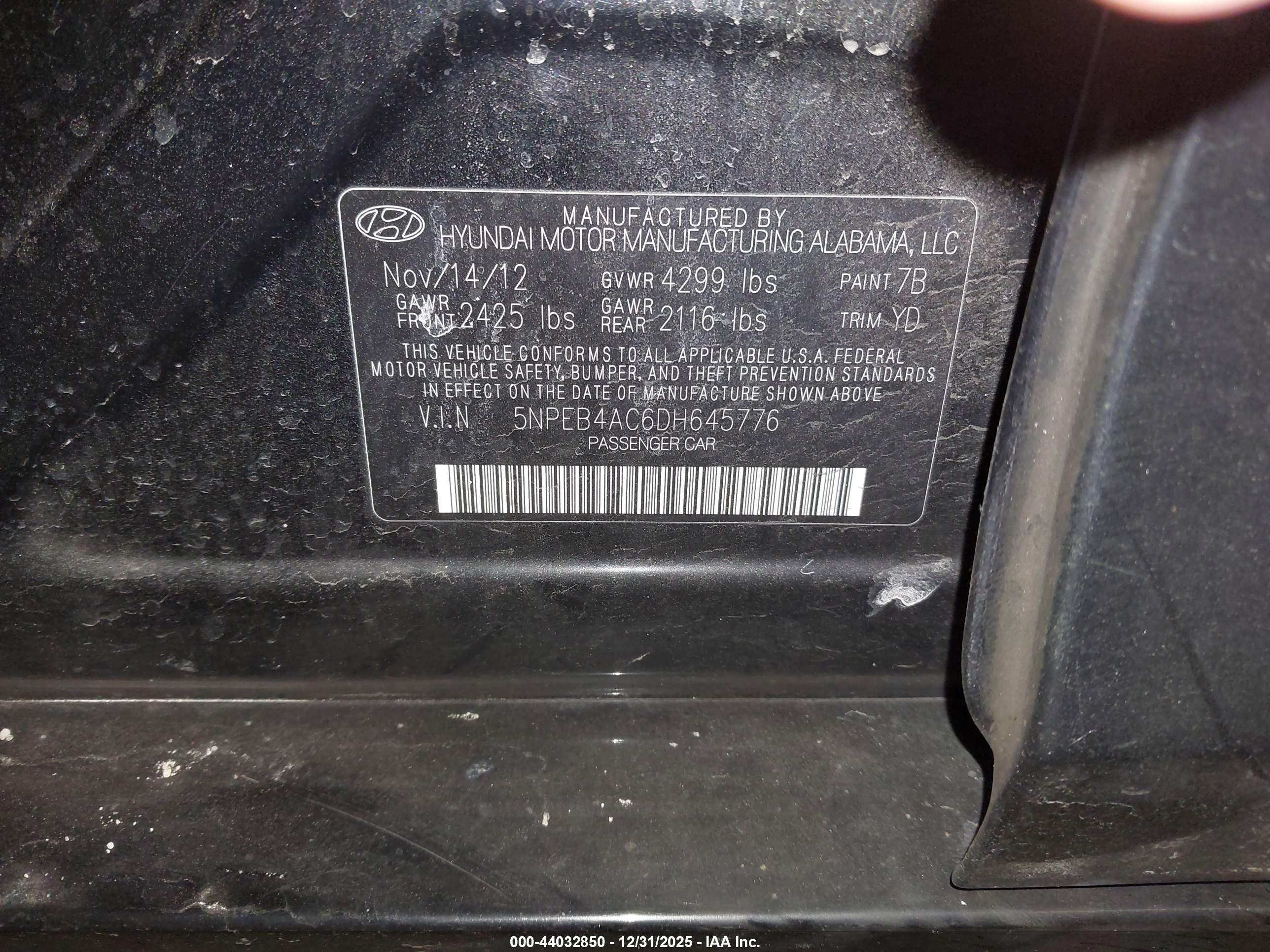 HYUNDAI SONATA image 9