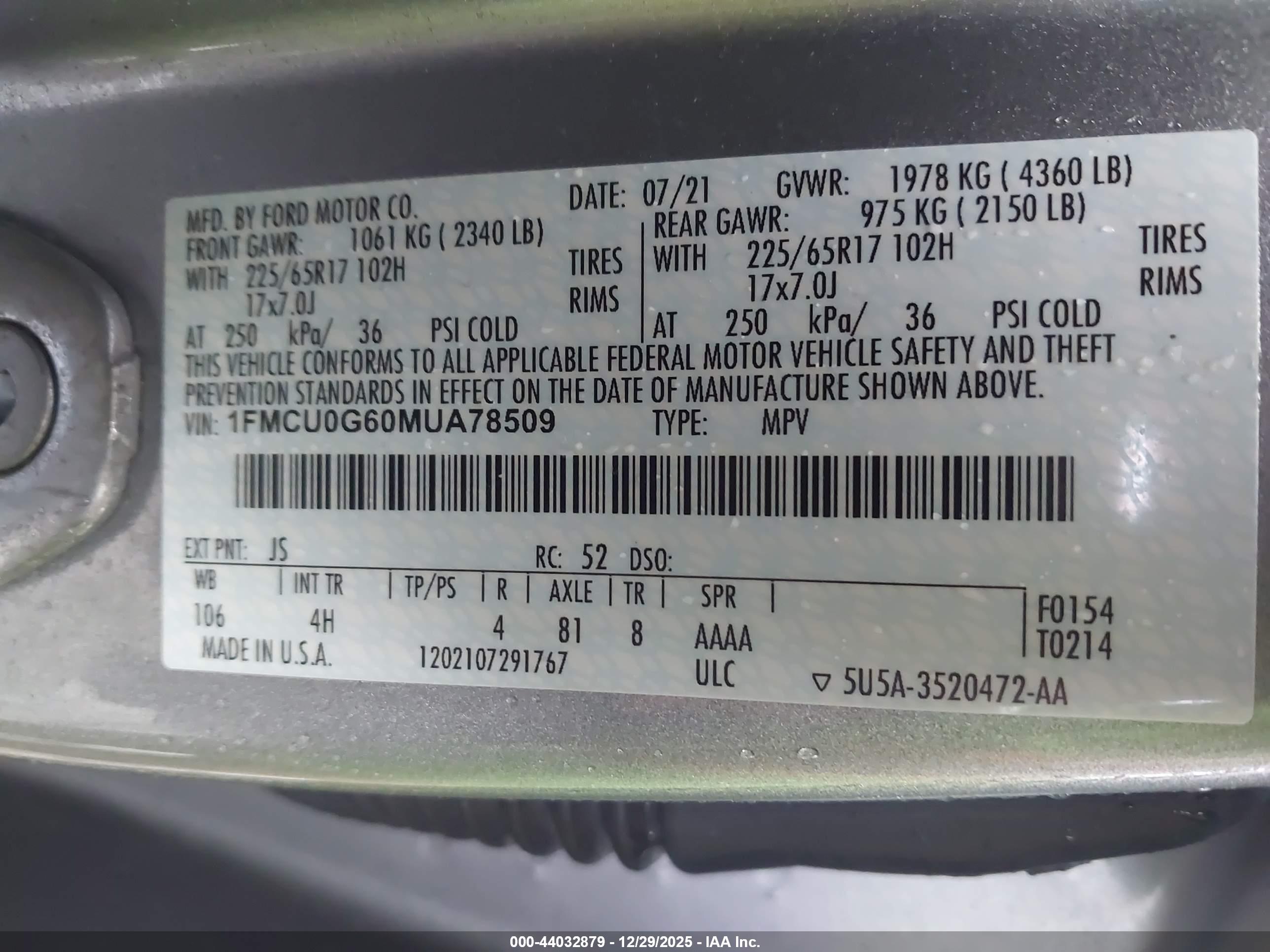 FORD ESCAPE image 9