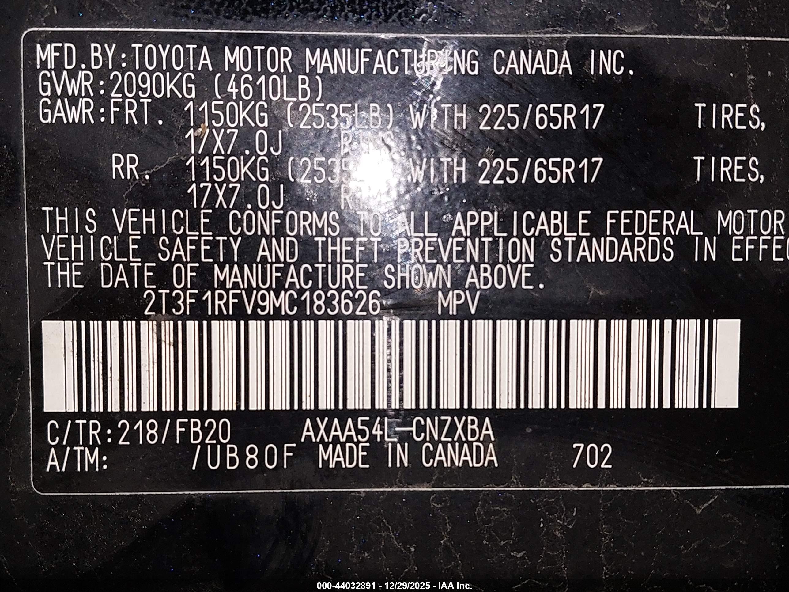TOYOTA RAV4 image 9