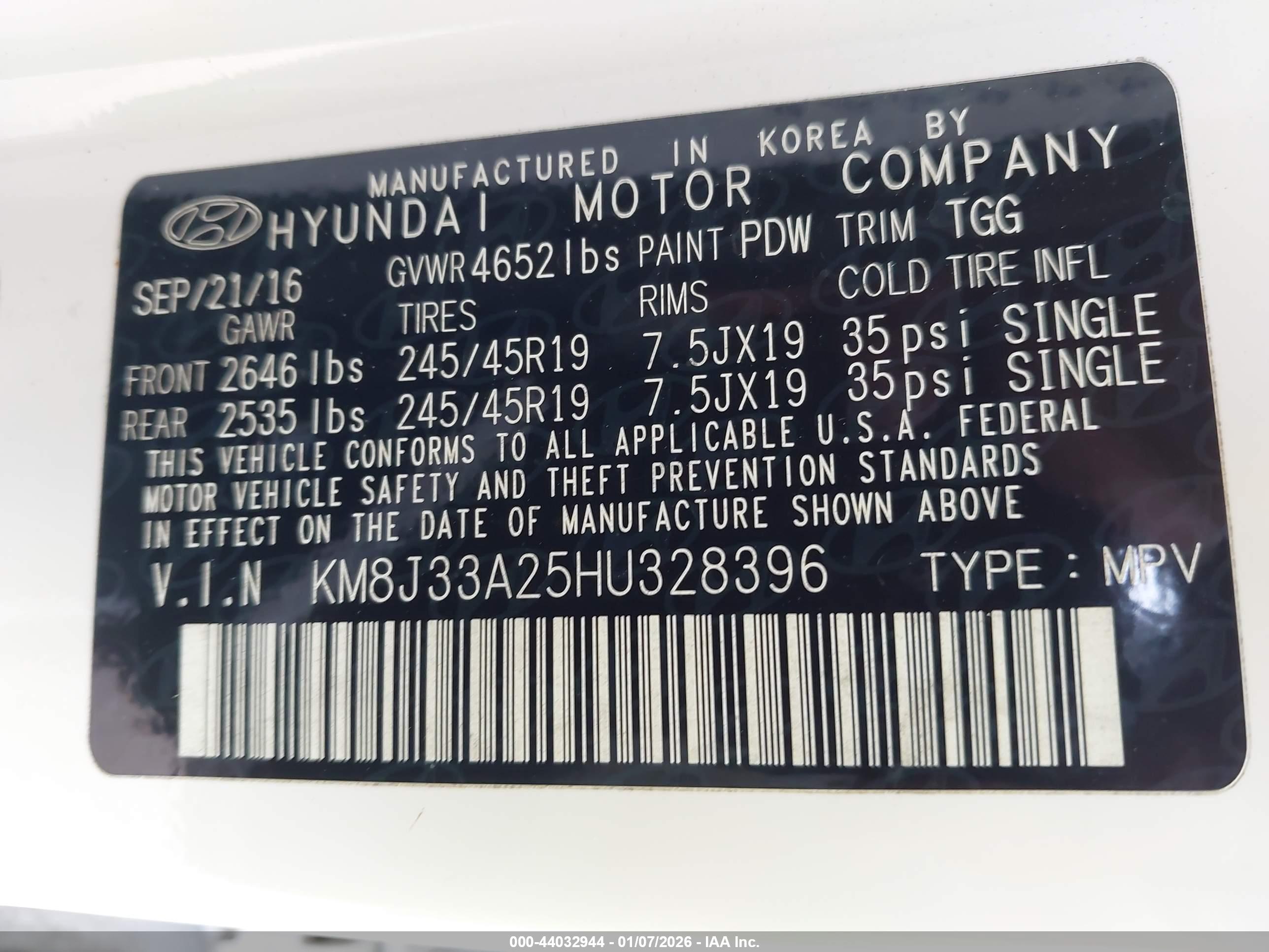 HYUNDAI TUCSON image 9