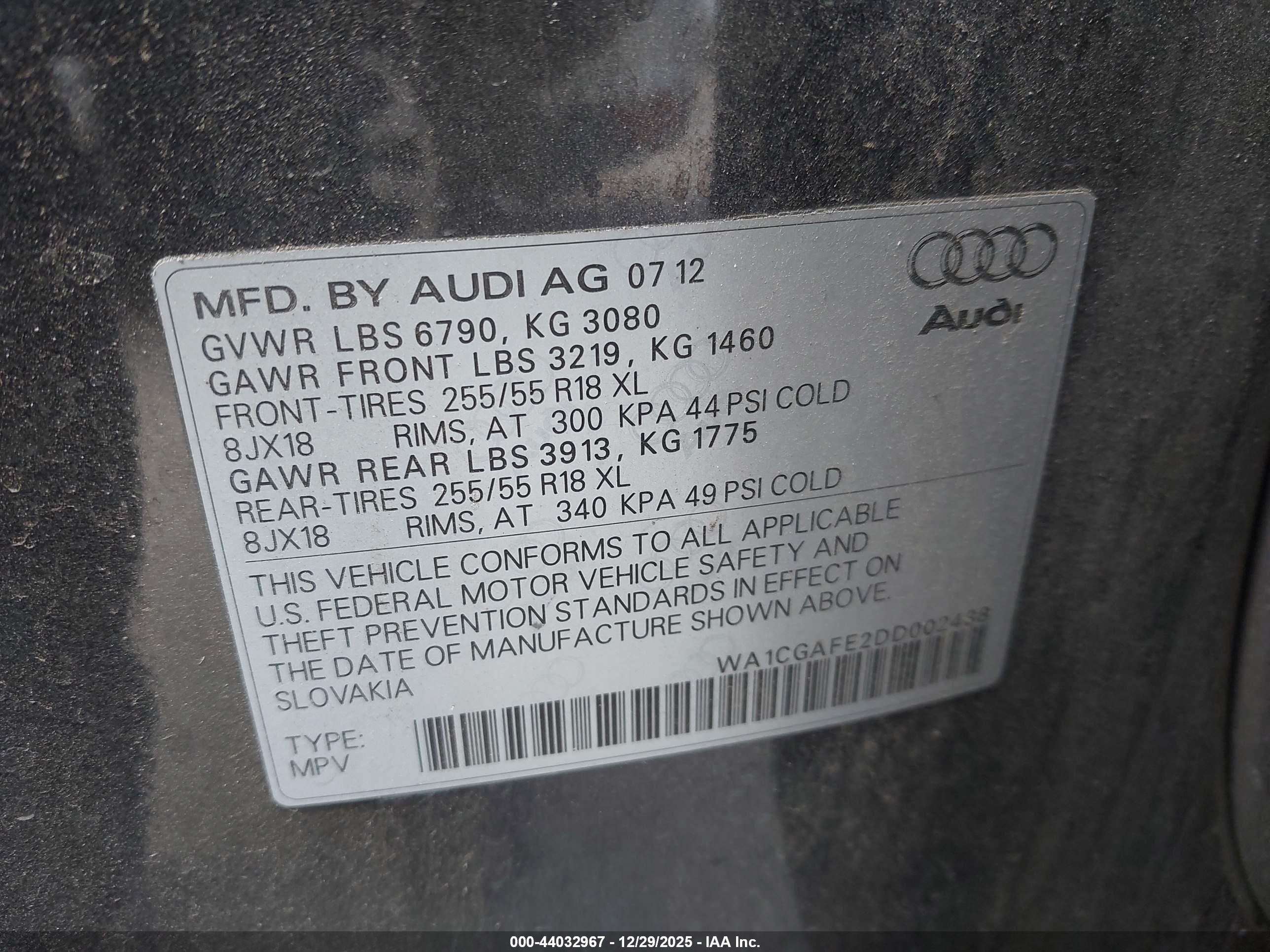 AUDI Q7 image 9