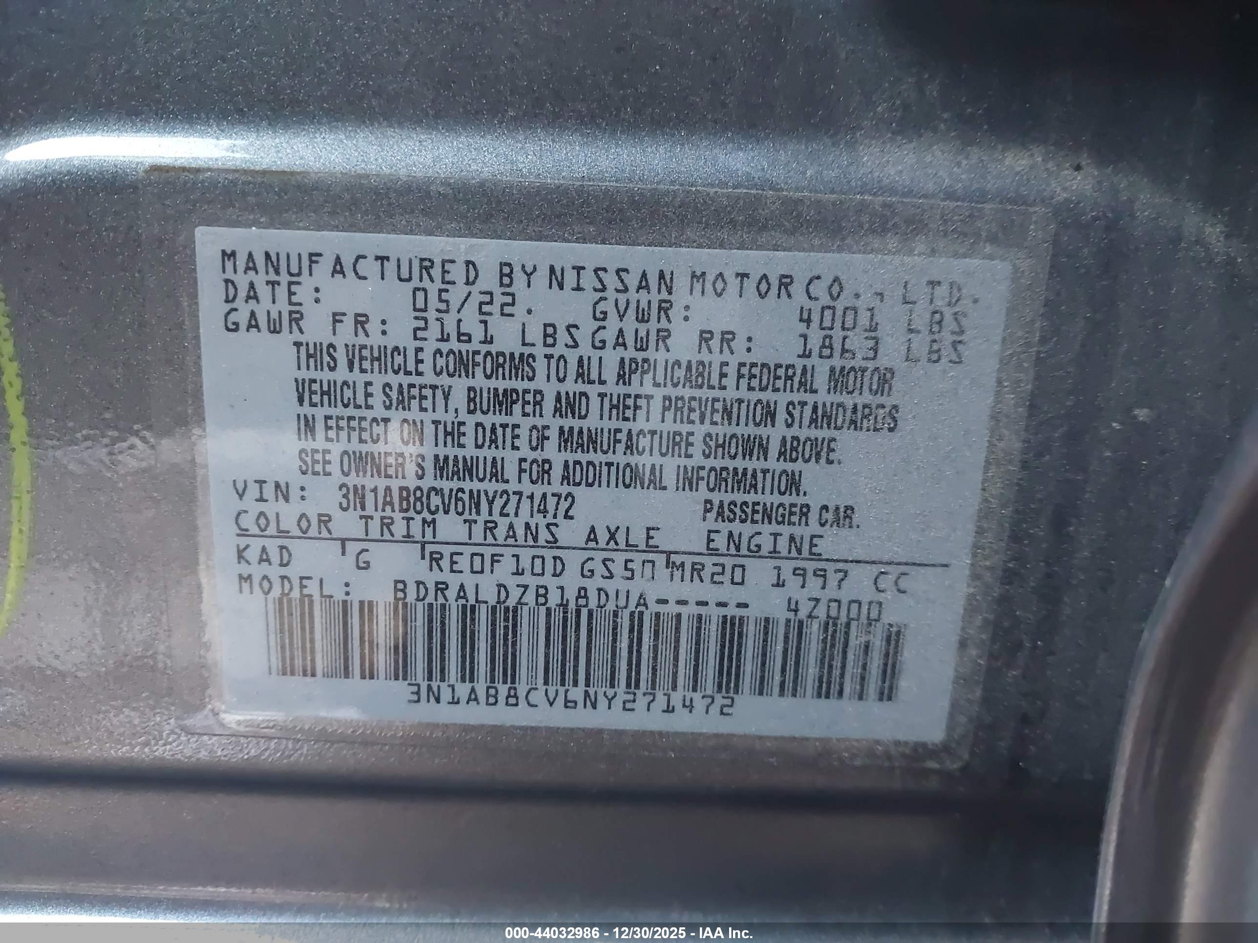 NISSAN SENTRA image 9