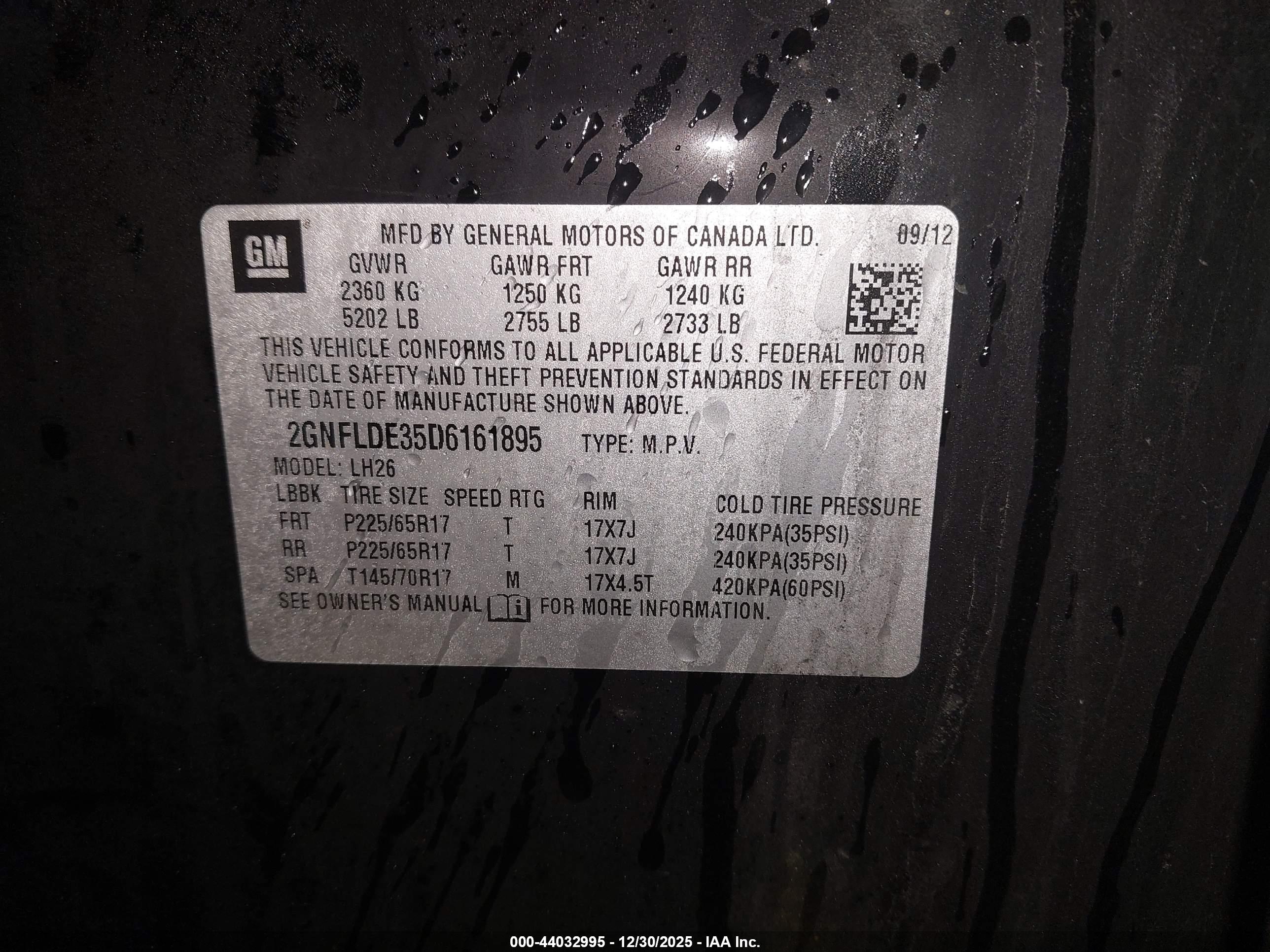CHEVROLET EQUINOX image 9