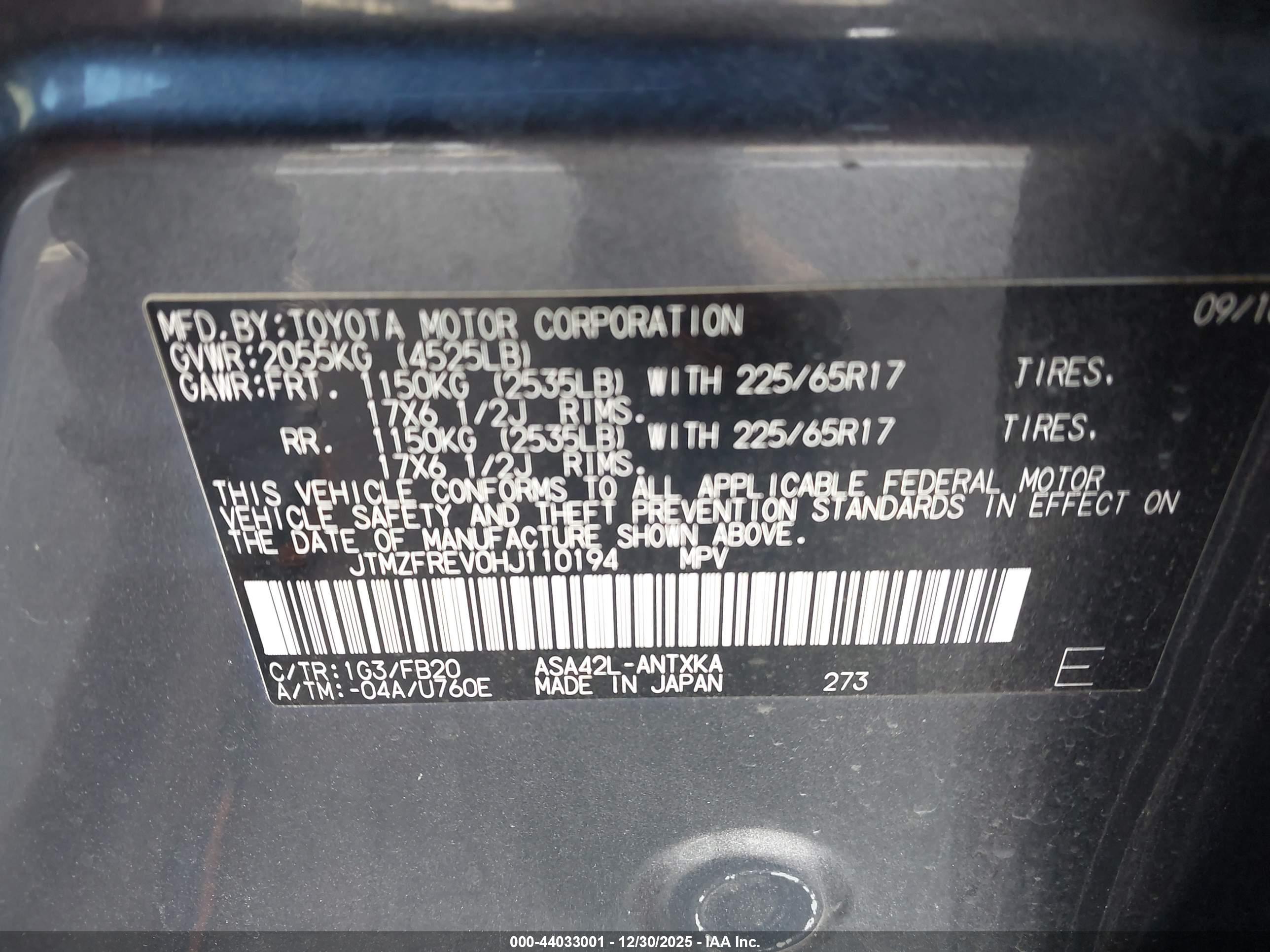 TOYOTA RAV4 image 9