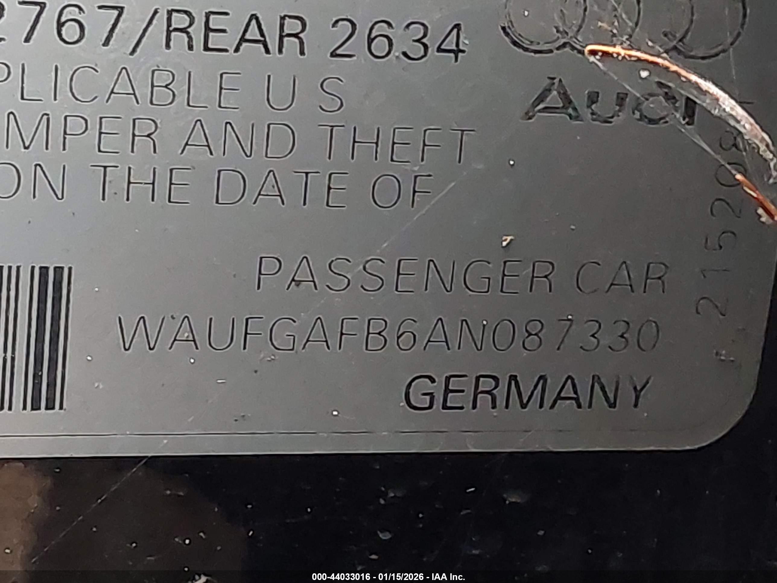 AUDI A6 image 9