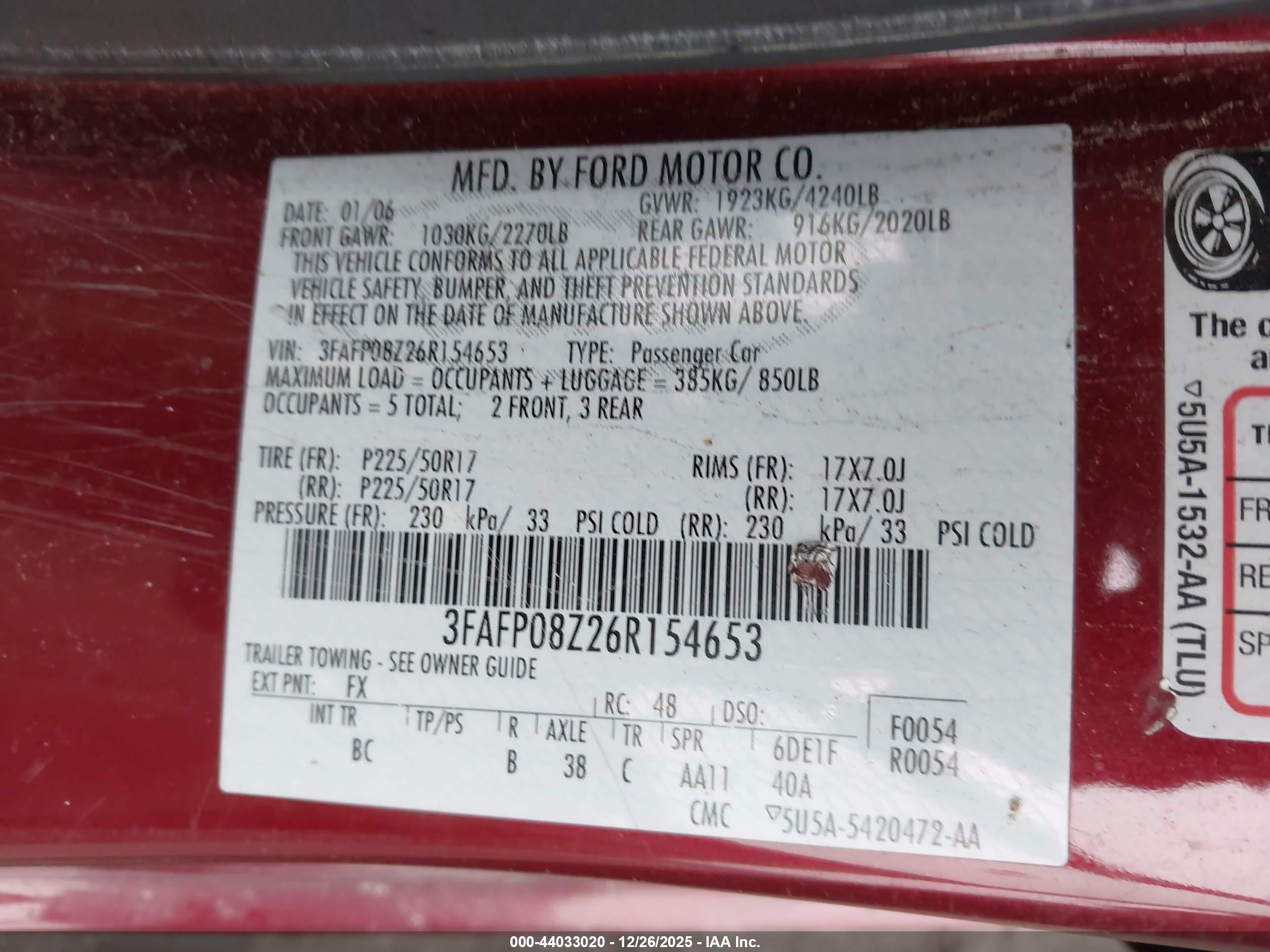 FORD FUSION image 9