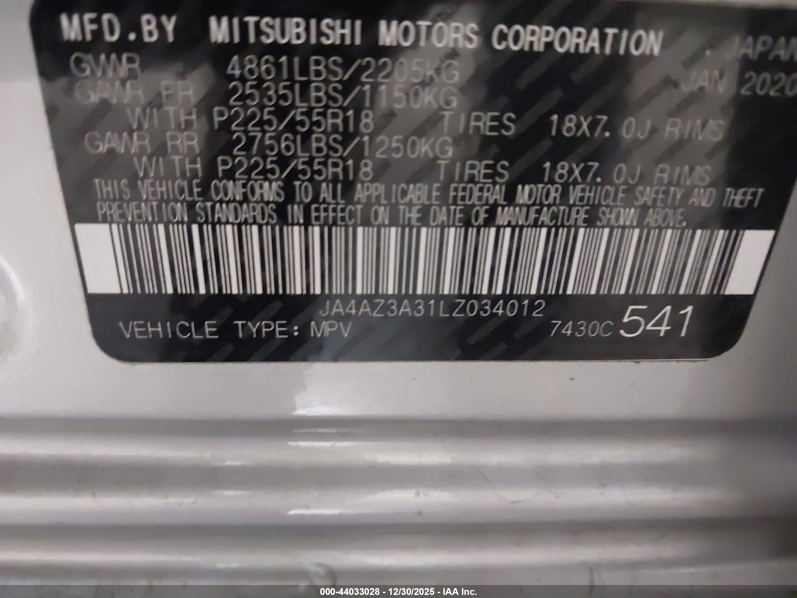 MITSUBISHI OUTLANDER image 9