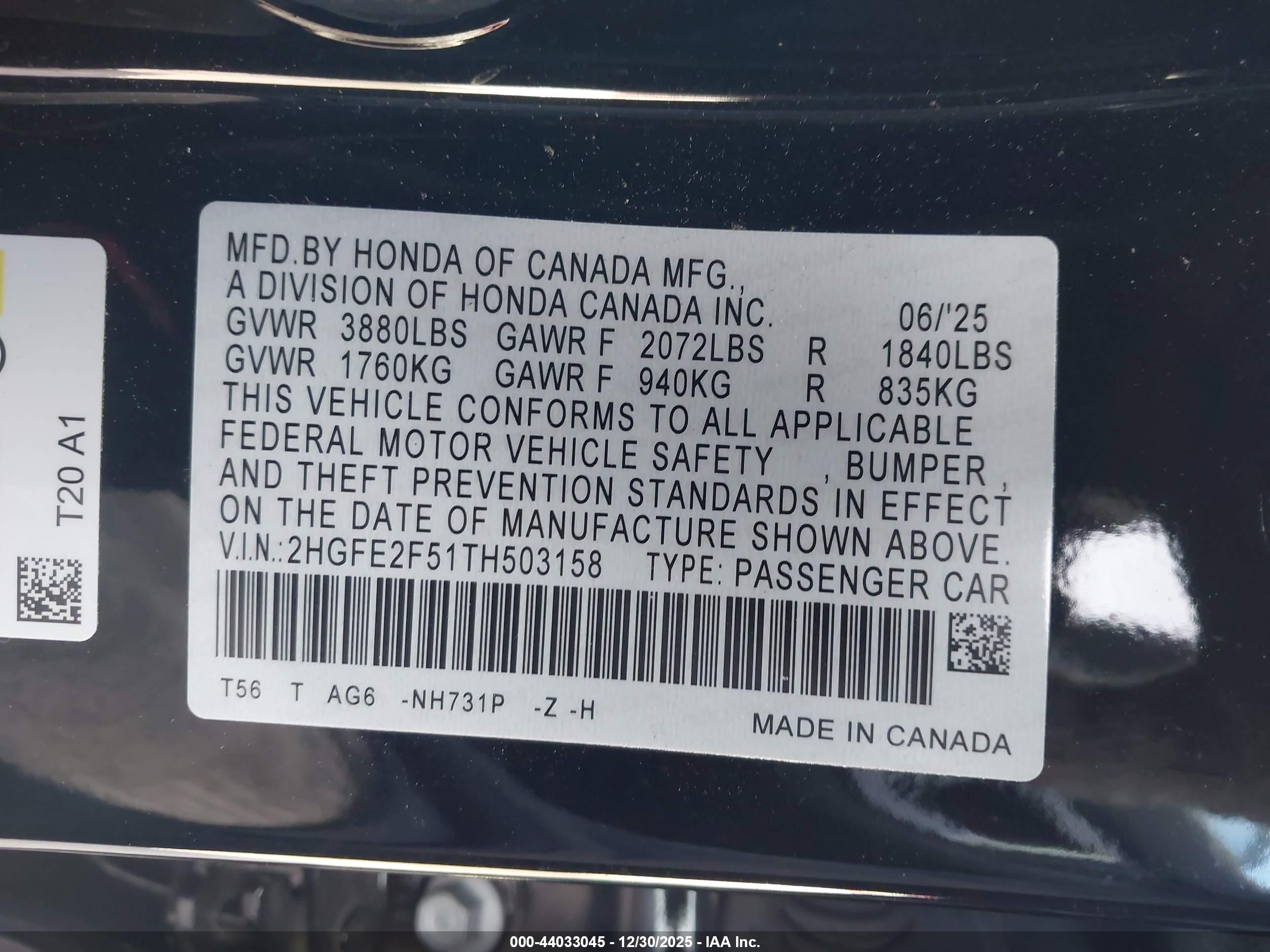 HONDA CIVIC image 9