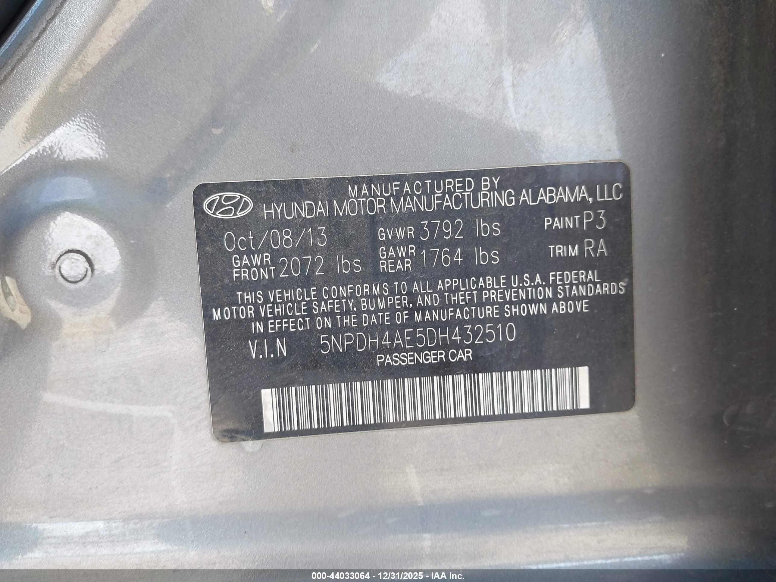 HYUNDAI ELANTRA image 9
