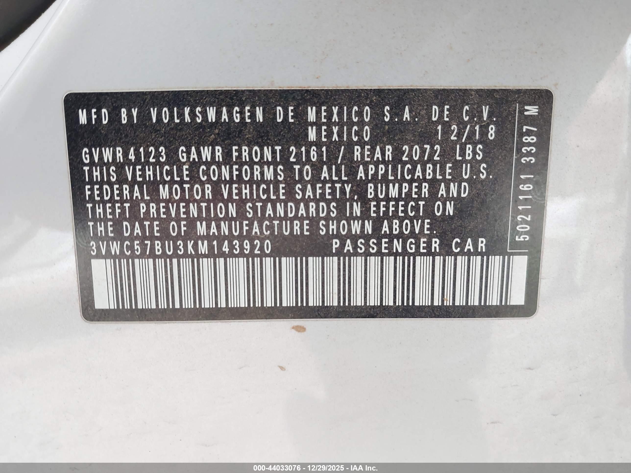 VOLKSWAGEN JETTA image 9