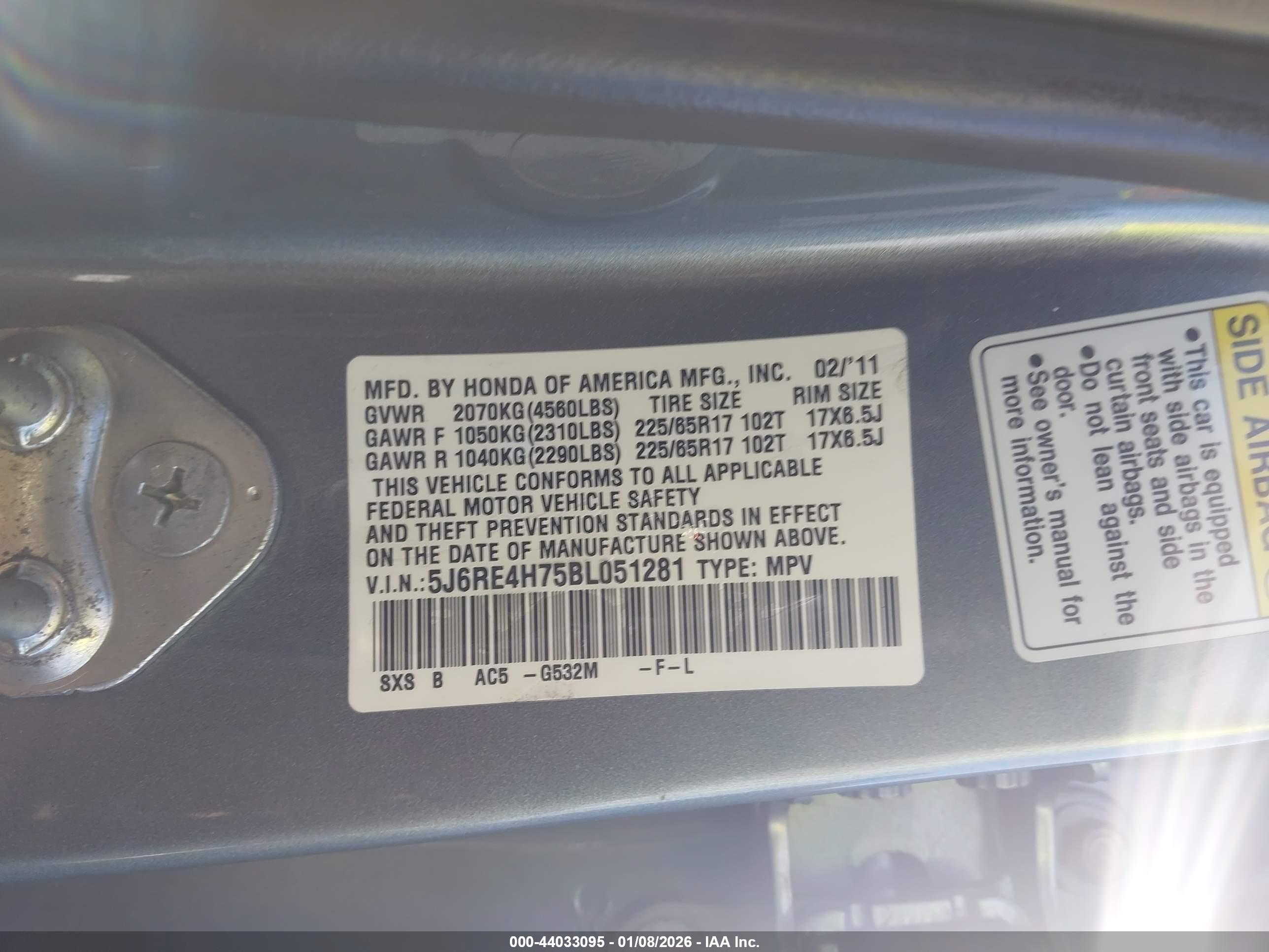 HONDA CR-V image 9