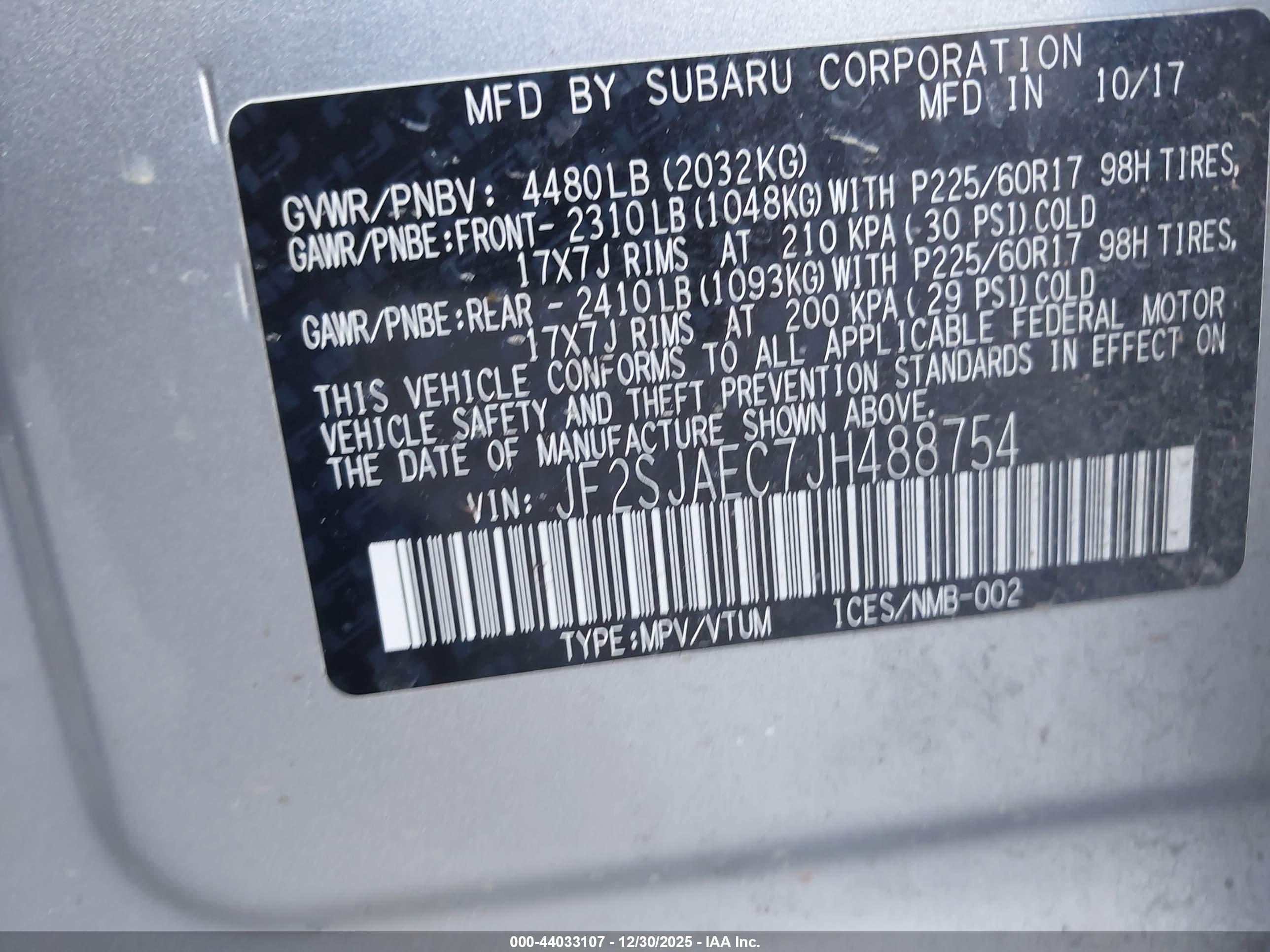 SUBARU FORESTER image 9