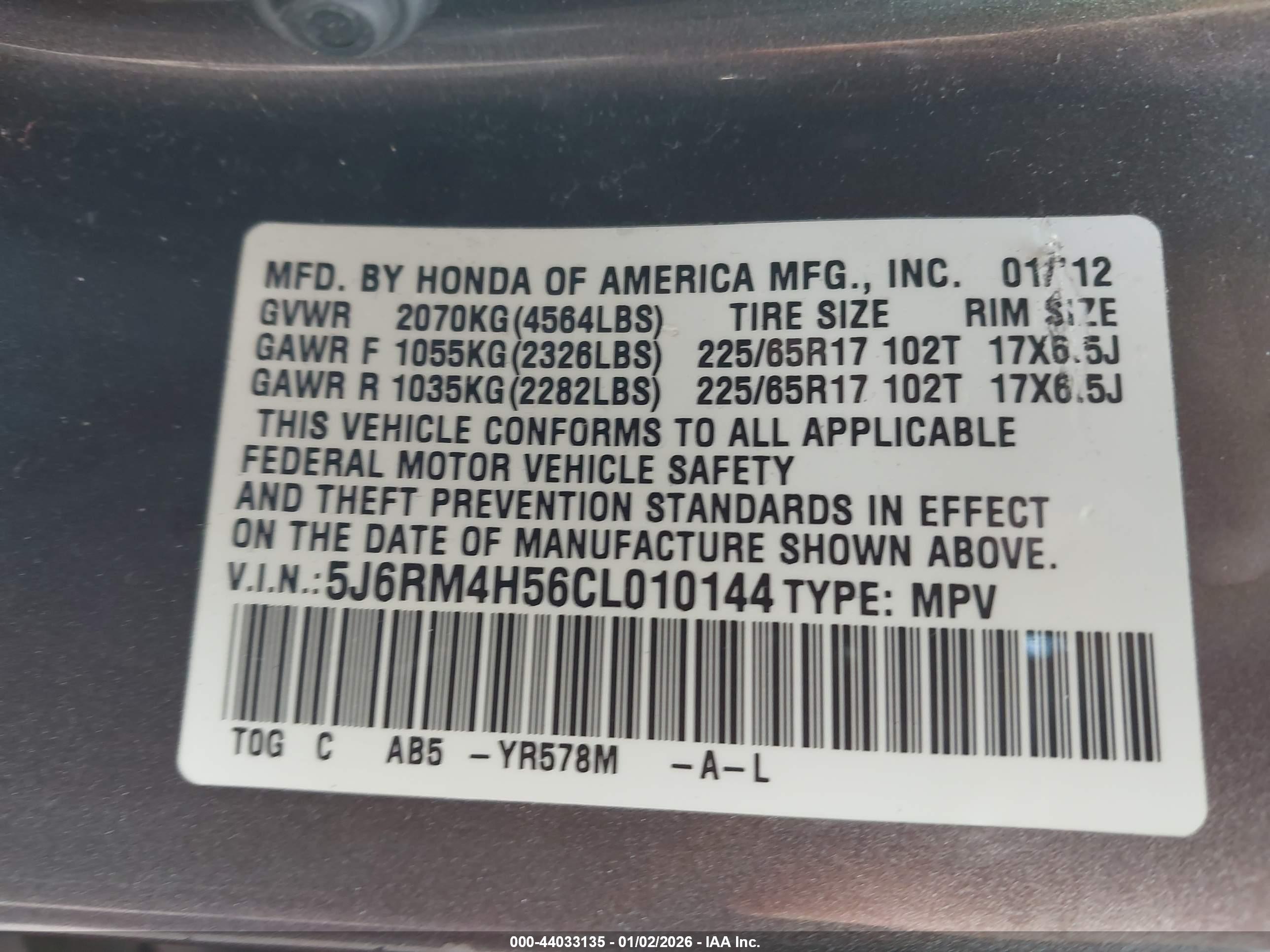 HONDA CR-V image 9