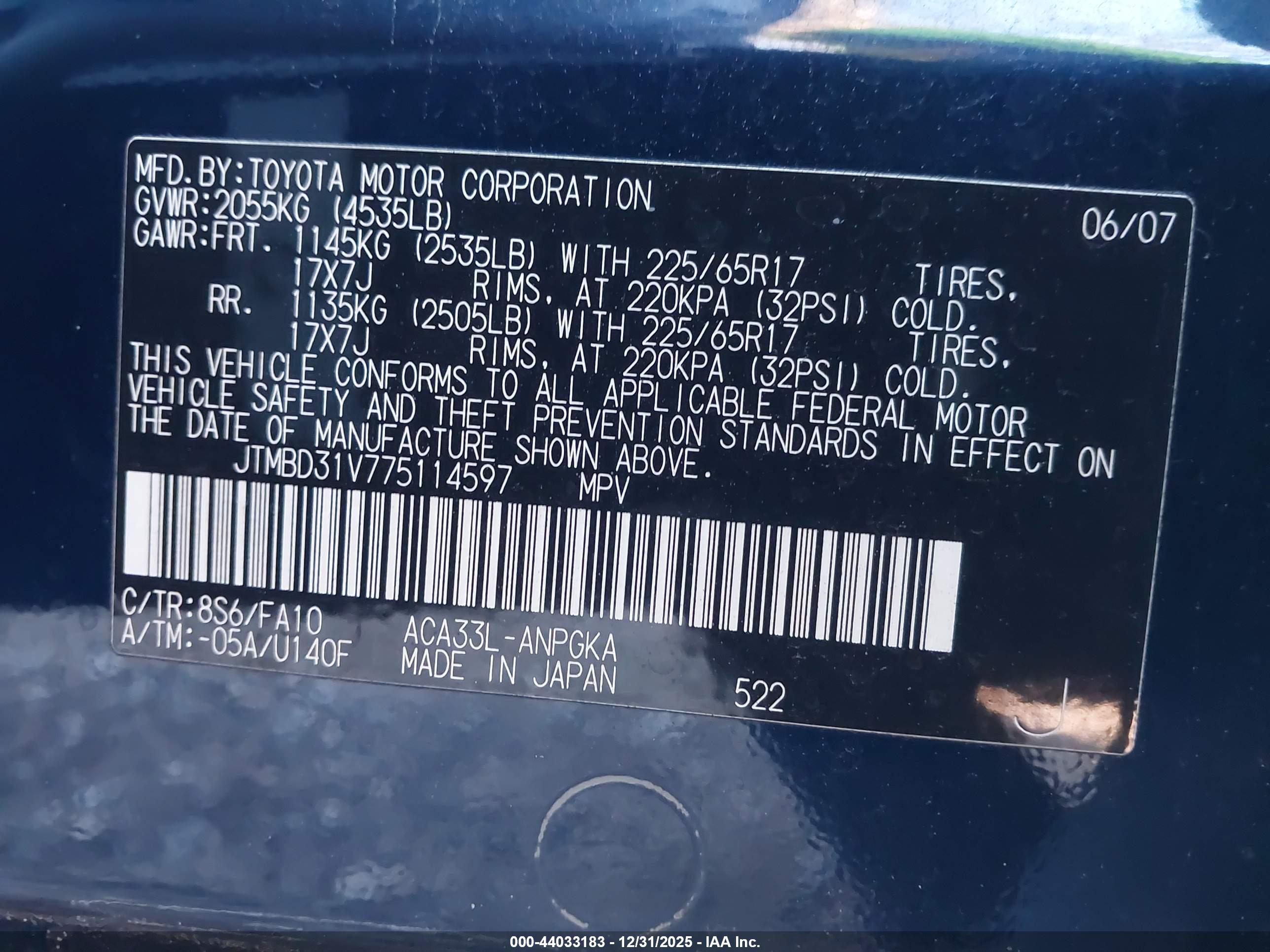 TOYOTA RAV4 image 9
