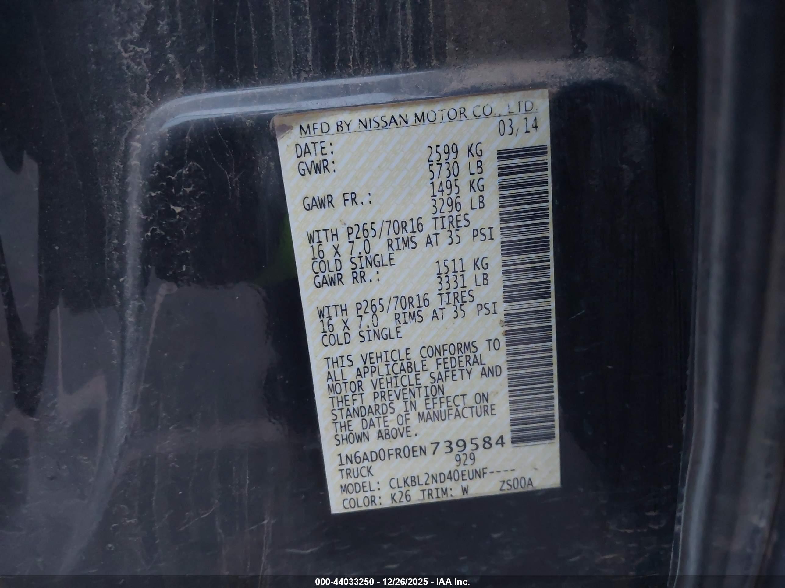 NISSAN FRONTIER image 9