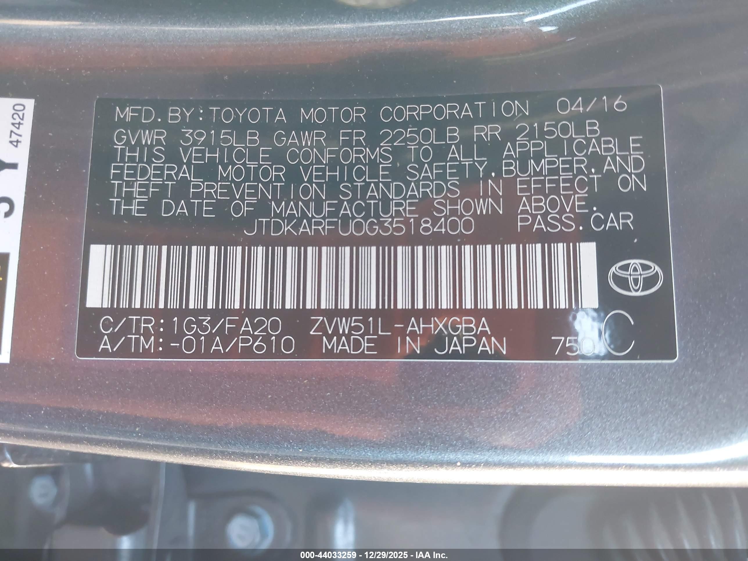 TOYOTA PRIUS image 9