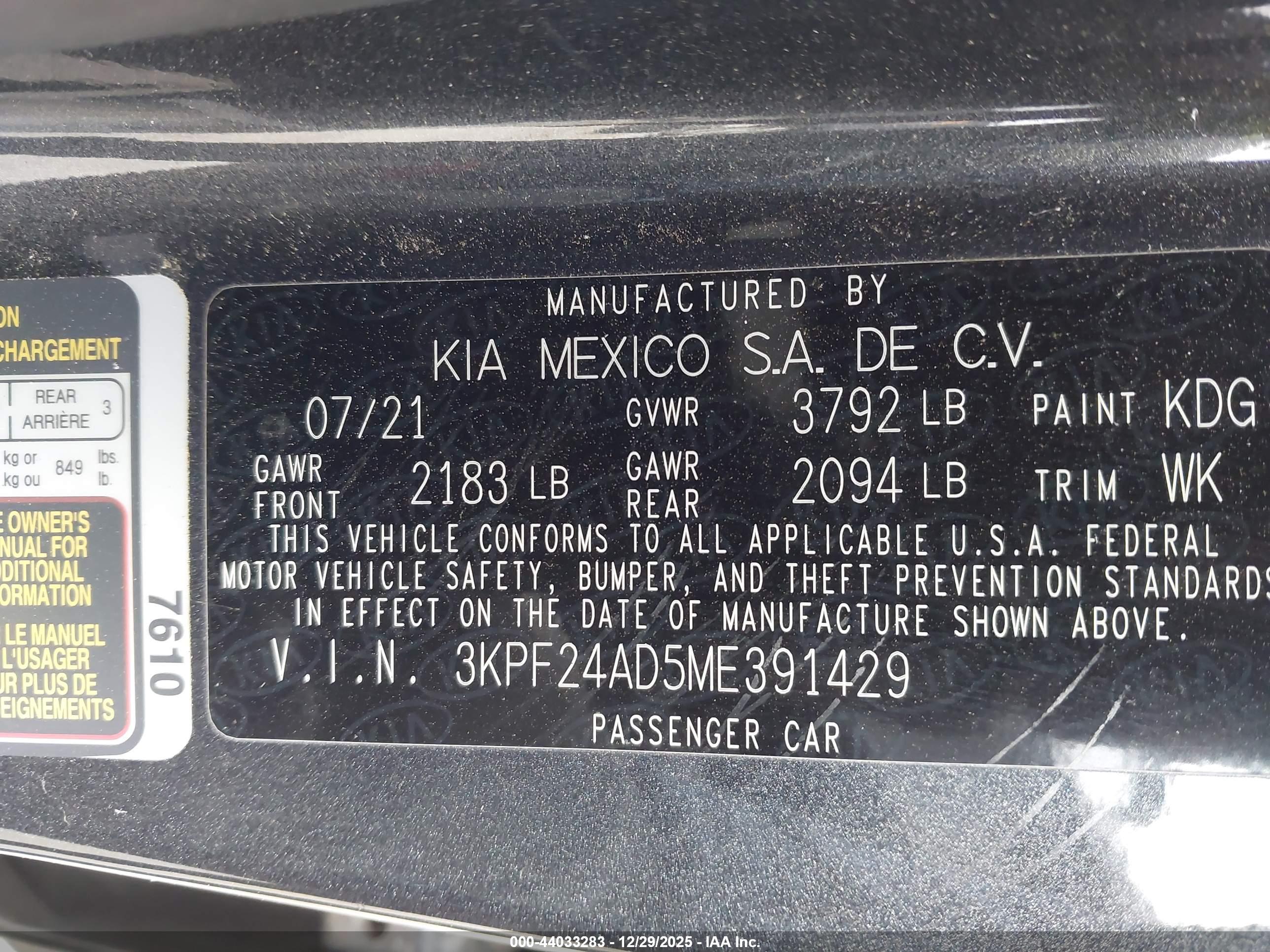 KIA FORTE image 9