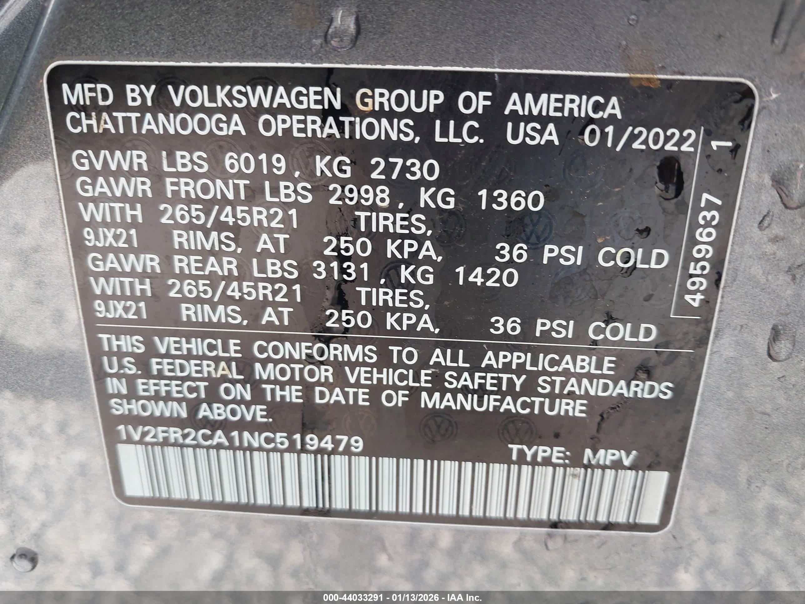 VOLKSWAGEN ATLAS image 9