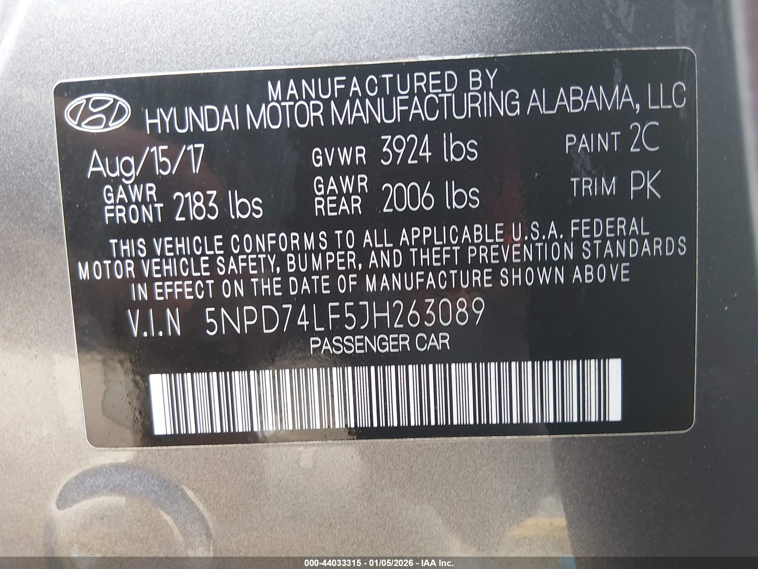 HYUNDAI ELANTRA image 9