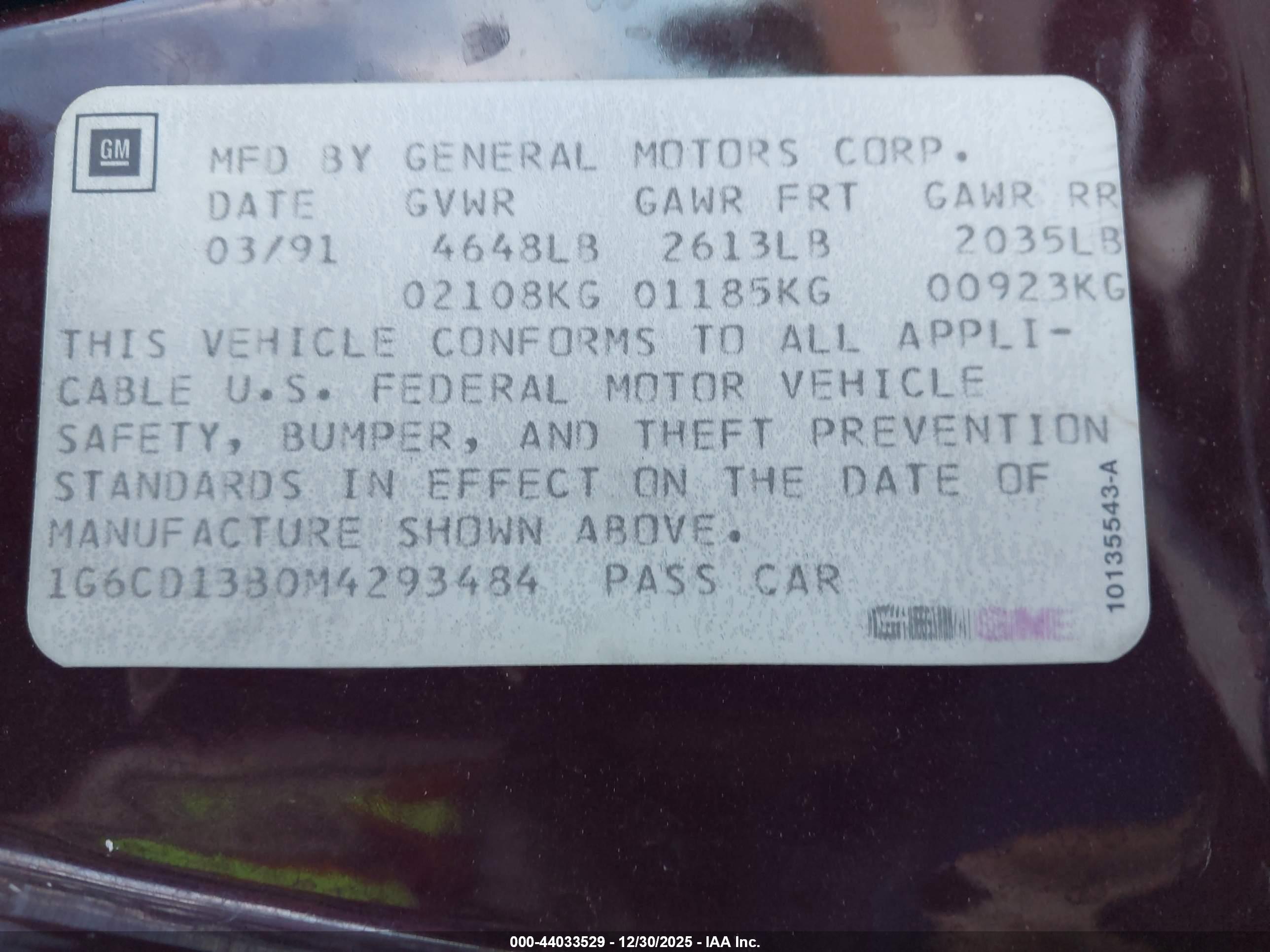 CADILLAC DEVILLE image 9