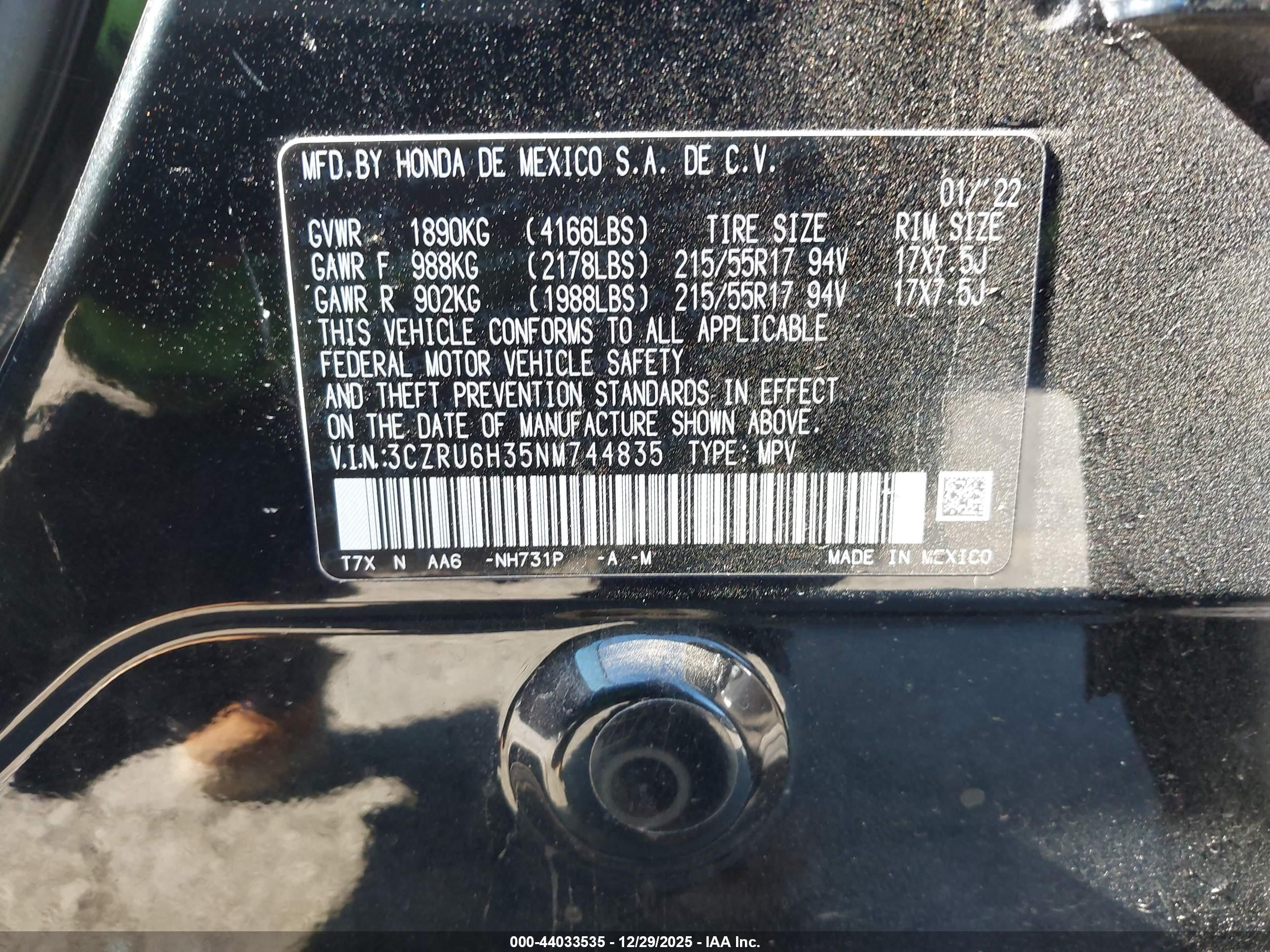 HONDA HR-V image 9