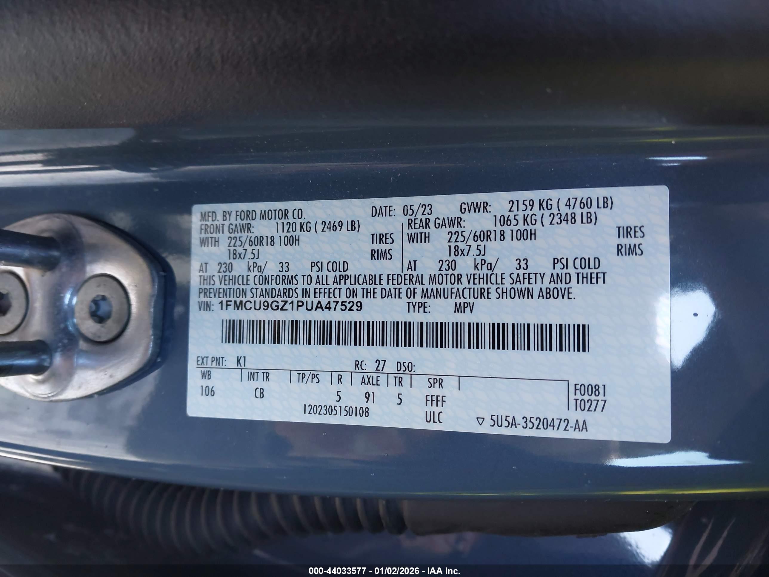 FORD ESCAPE image 9