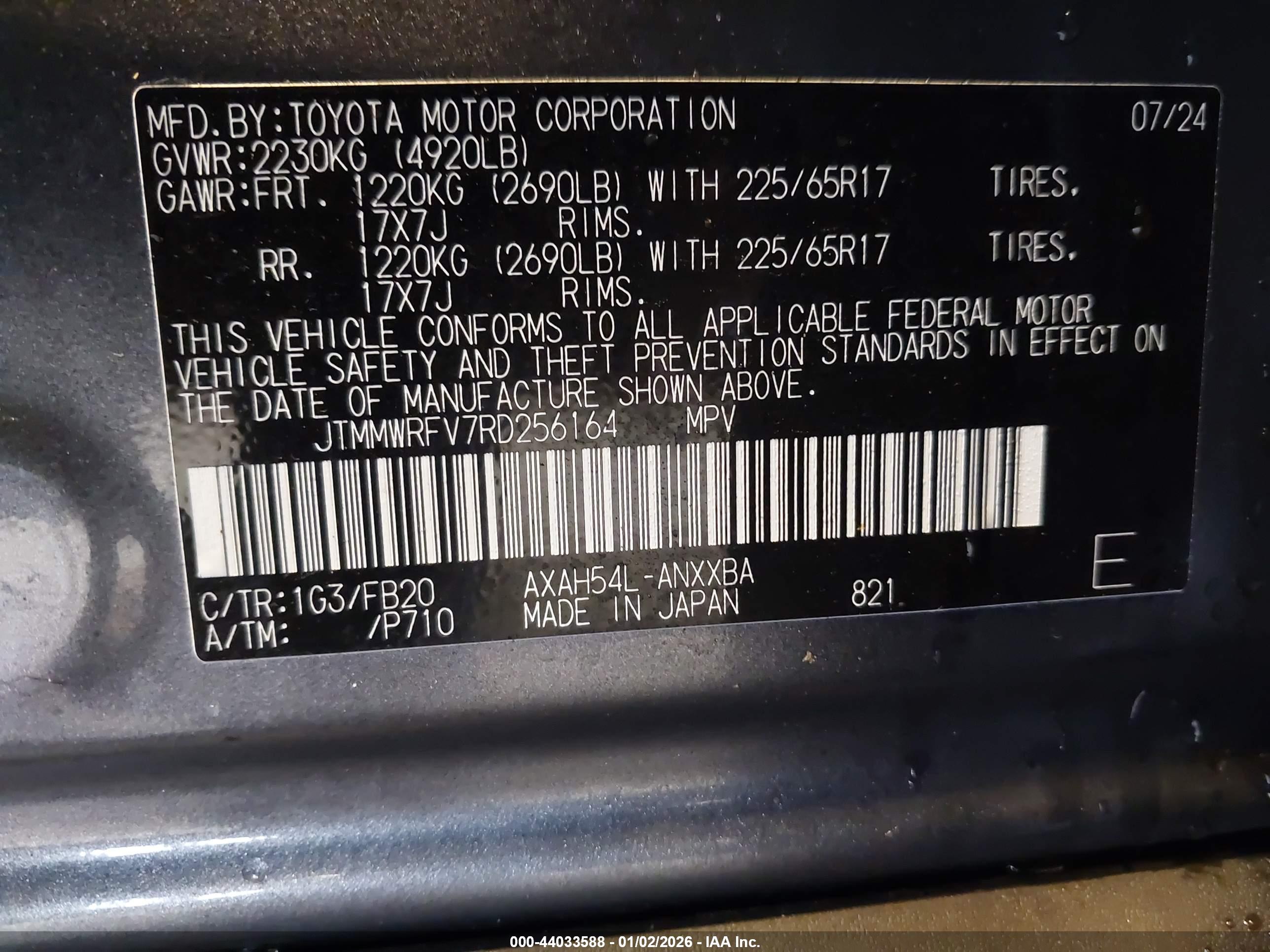 TOYOTA RAV4 image 9