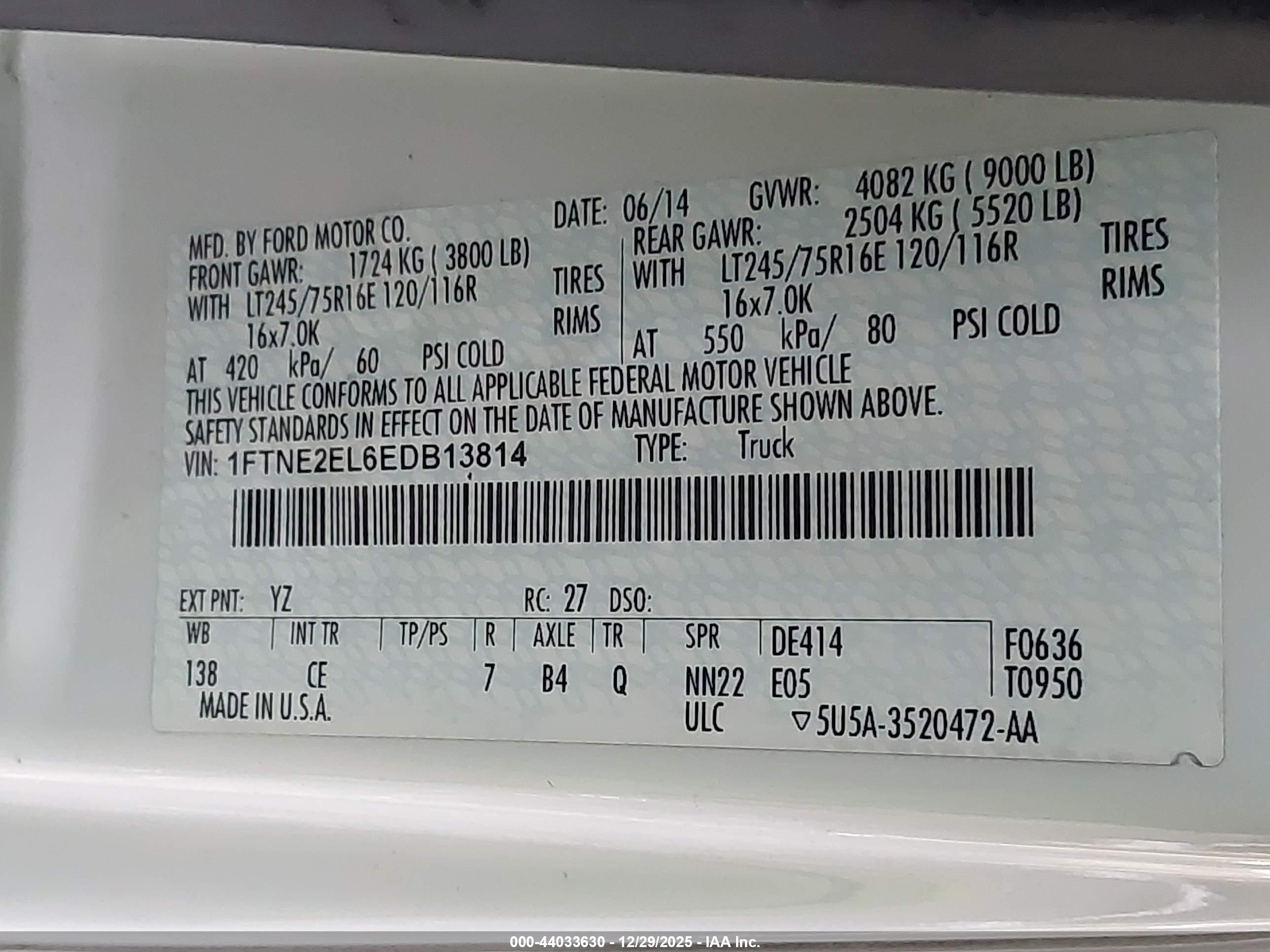 FORD E-250 image 9