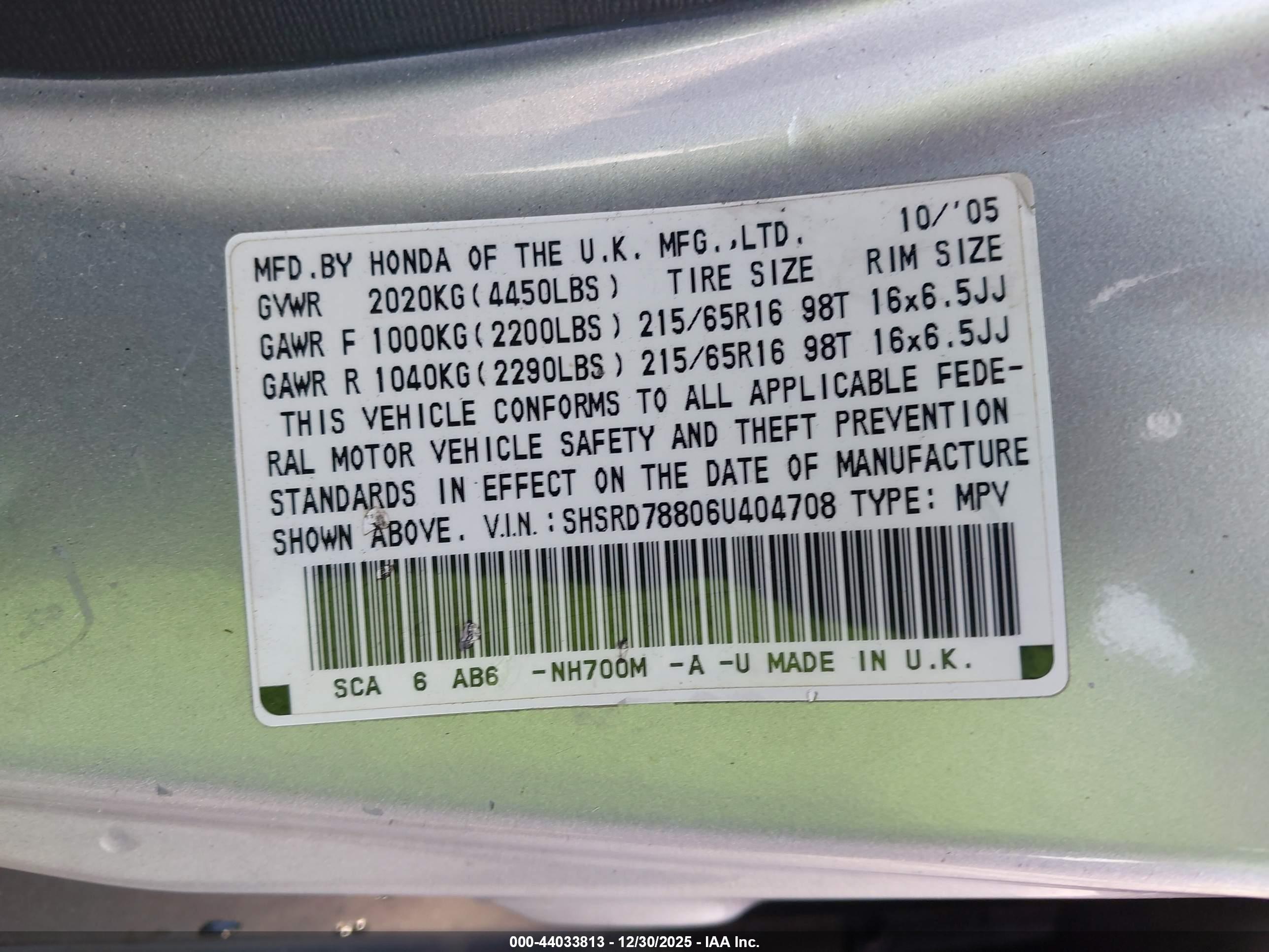HONDA CR-V image 9