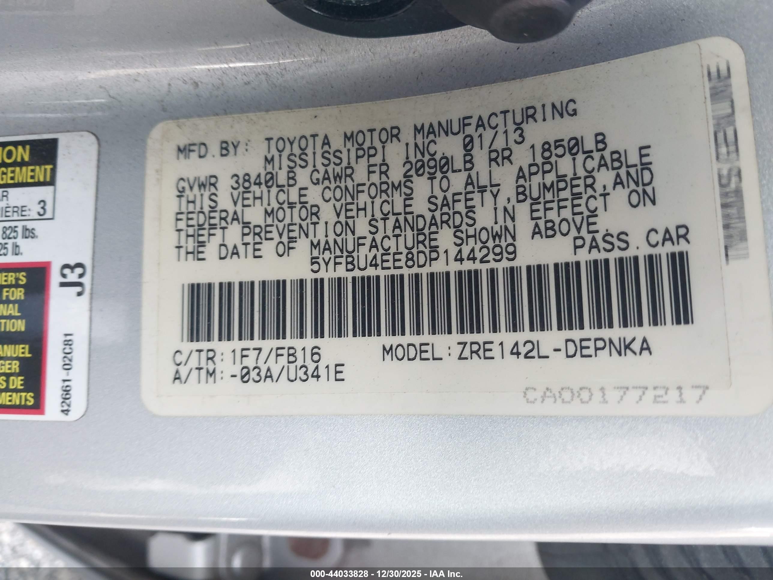 TOYOTA COROLLA image 9