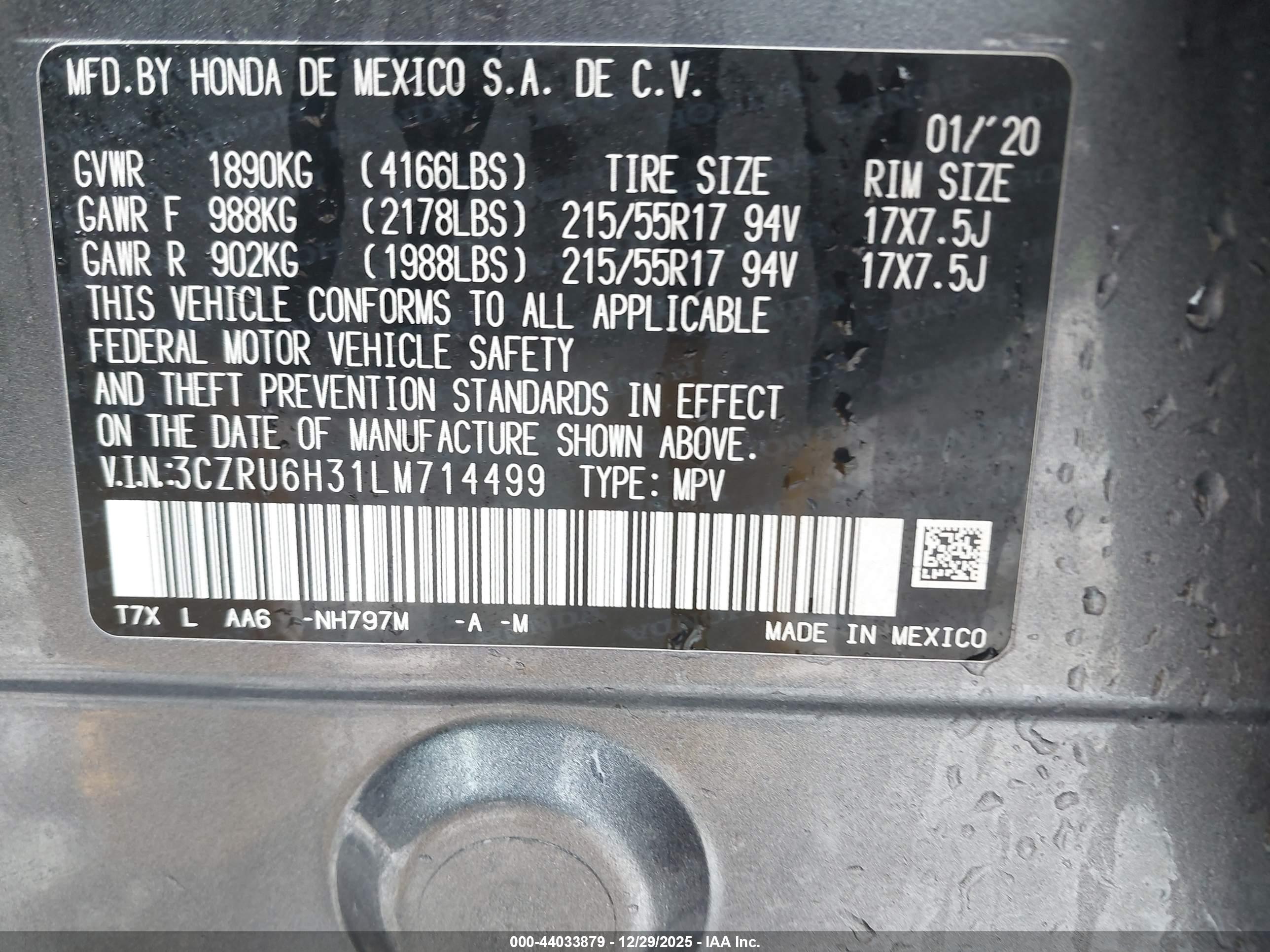 HONDA HR-V image 9