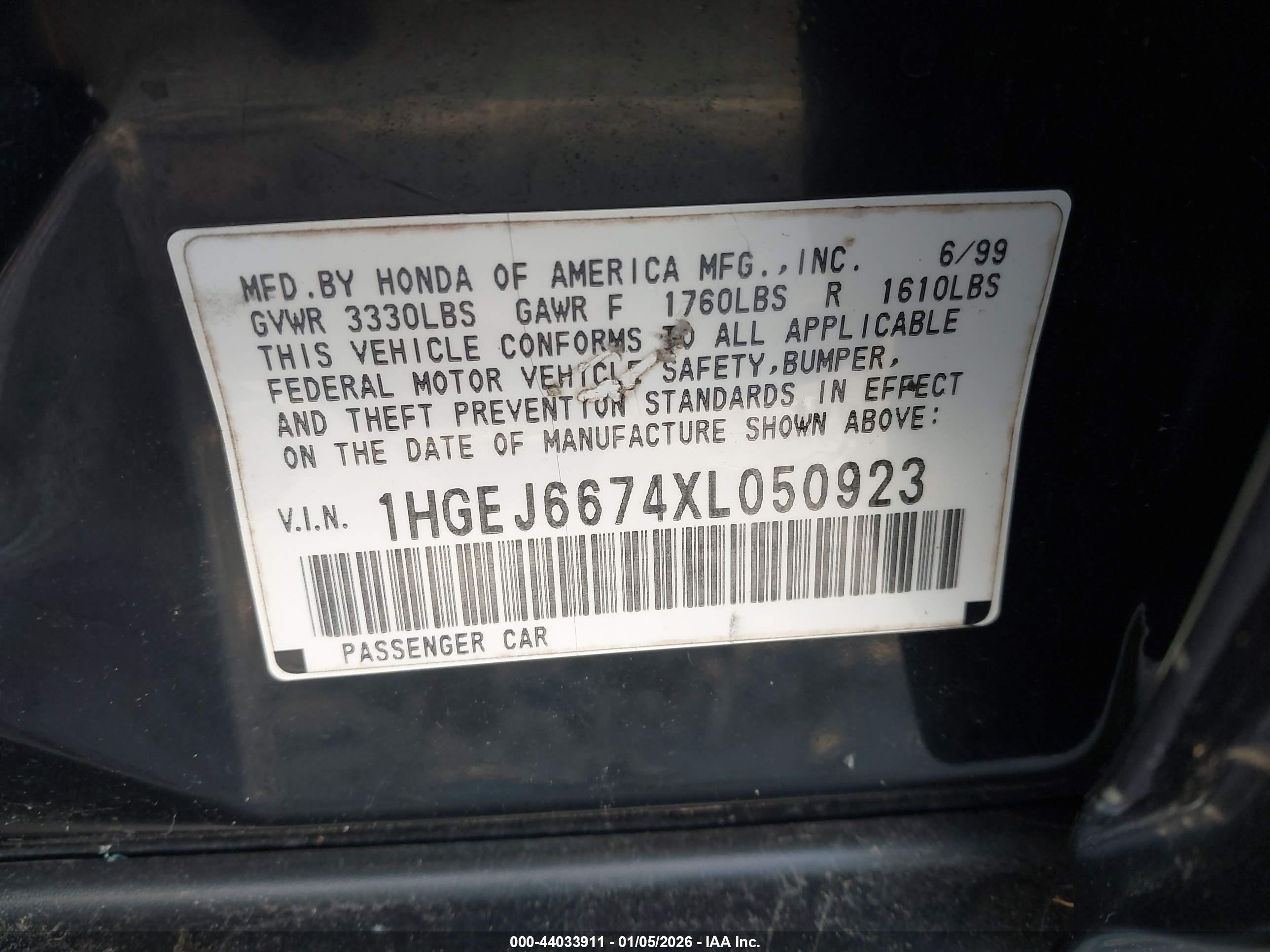 HONDA CIVIC image 9
