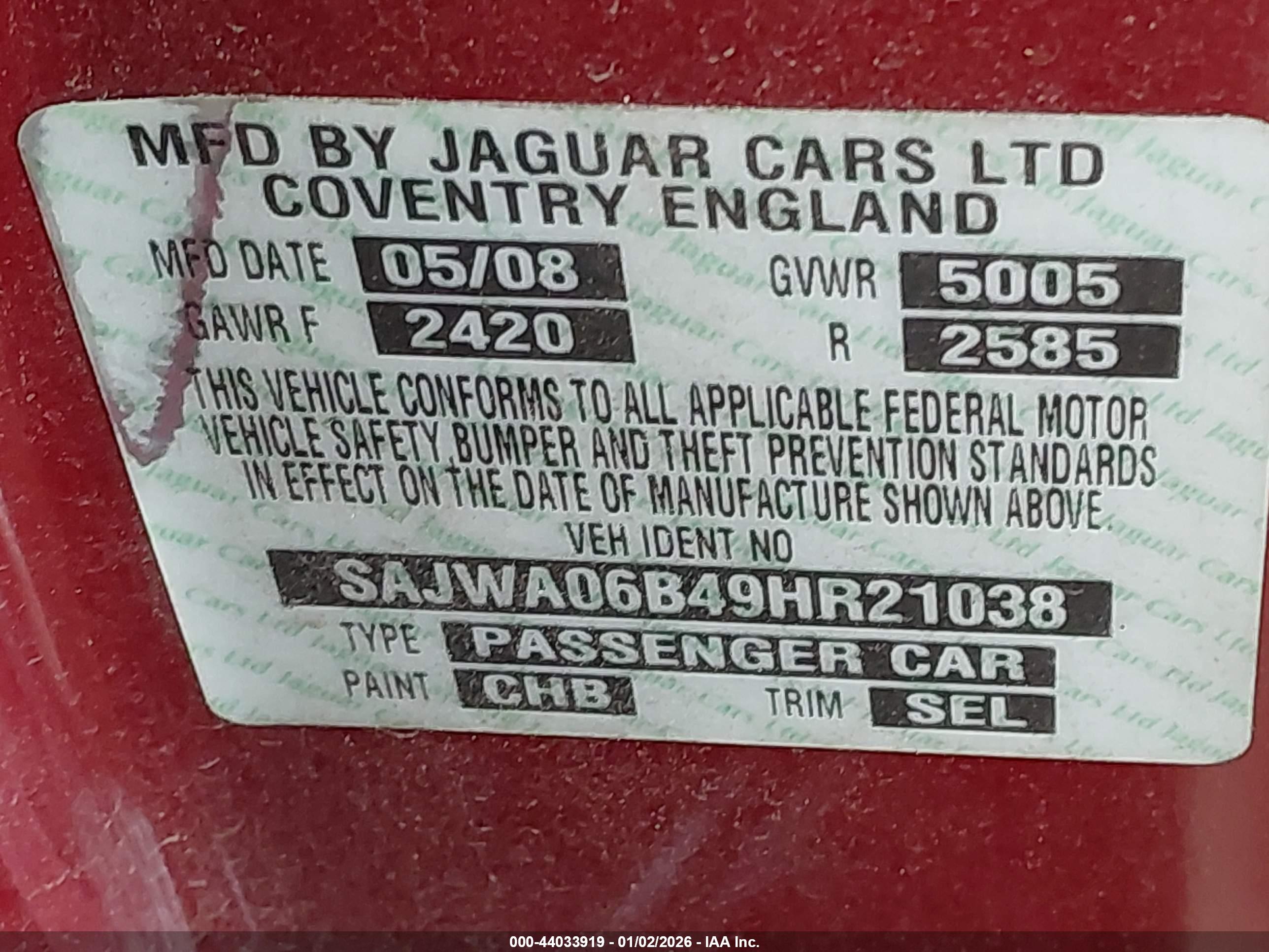 JAGUAR XF image 9