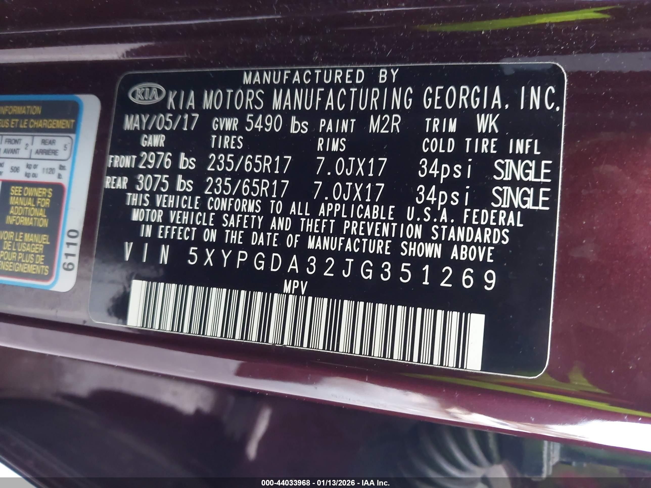 KIA SORENTO image 9