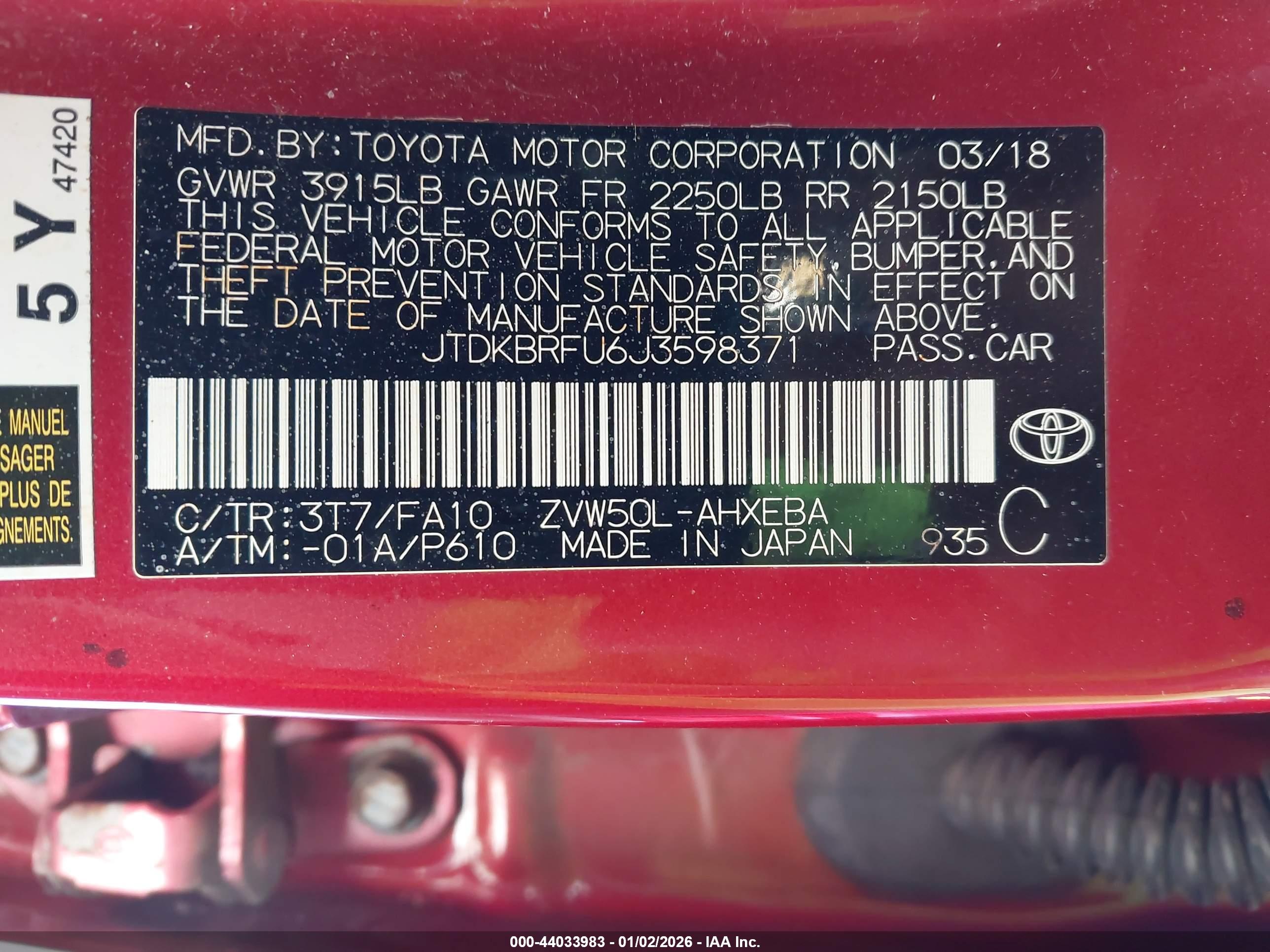 TOYOTA PRIUS image 9