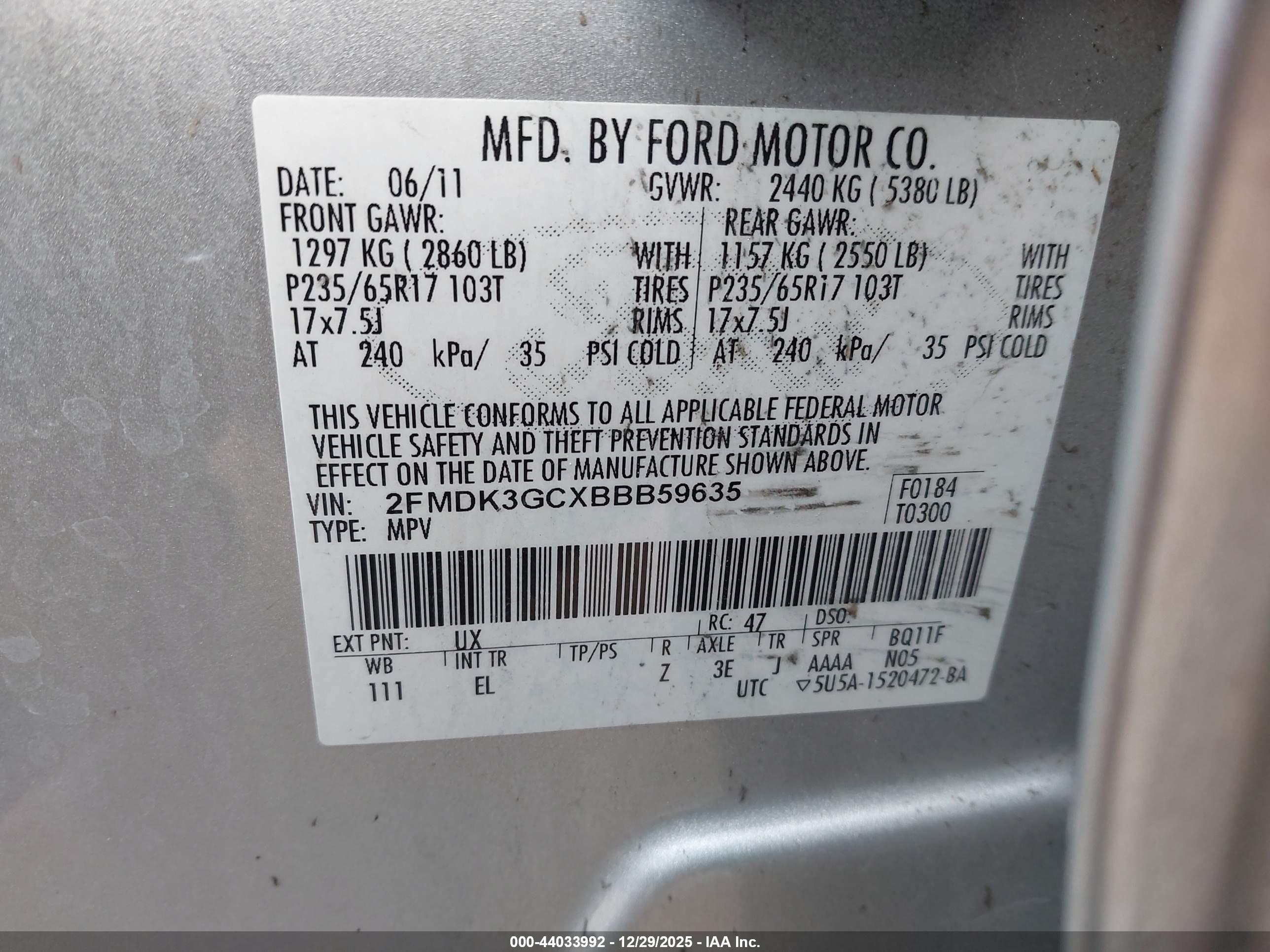 FORD EDGE image 9