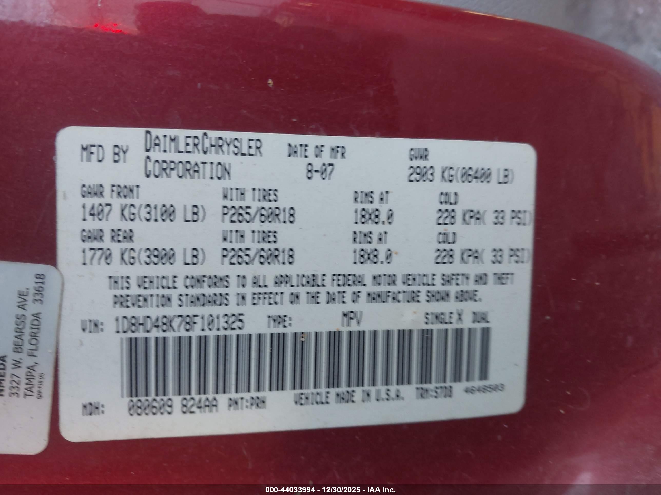 DODGE DURANGO image 9