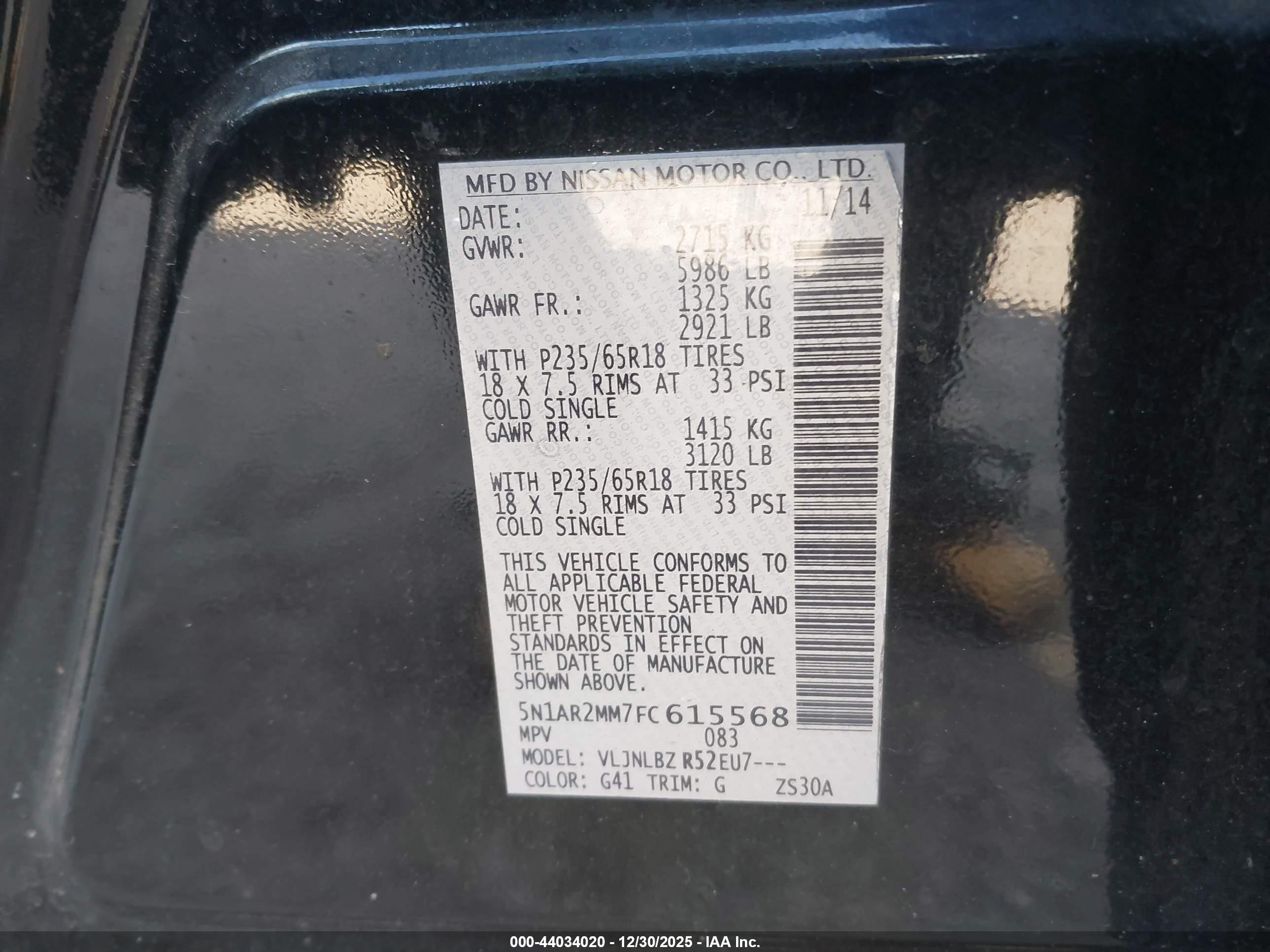 NISSAN PATHFINDER image 9