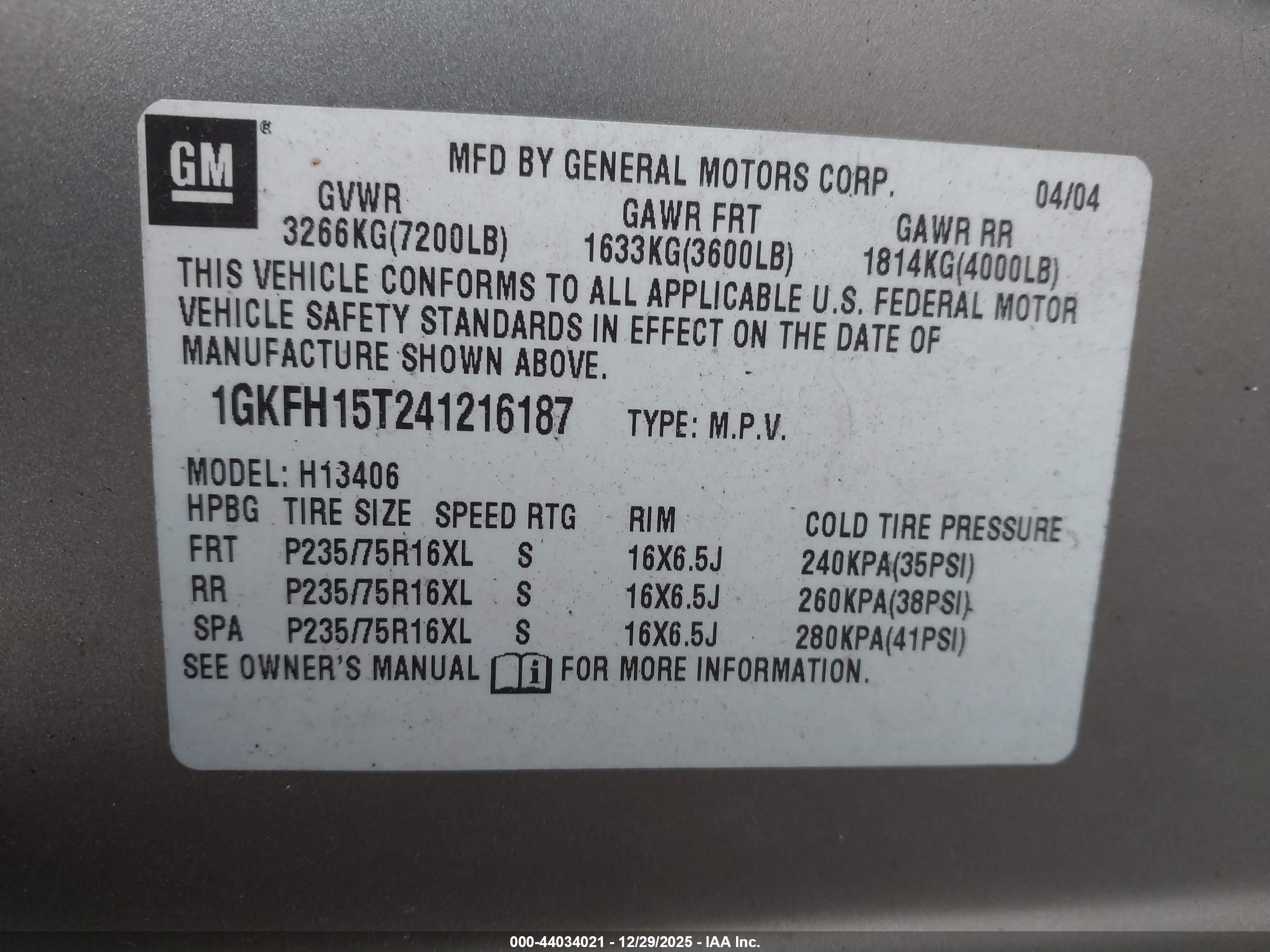 GMC SAVANA image 9